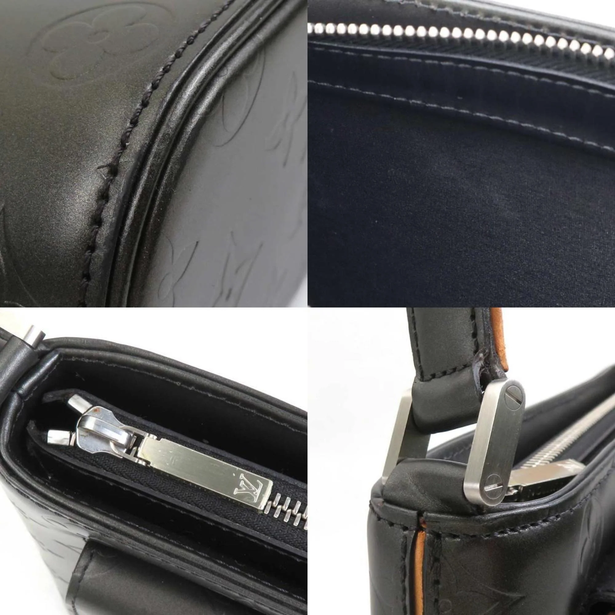 Mat Allston Handbag Monogram Vernis - Image 3