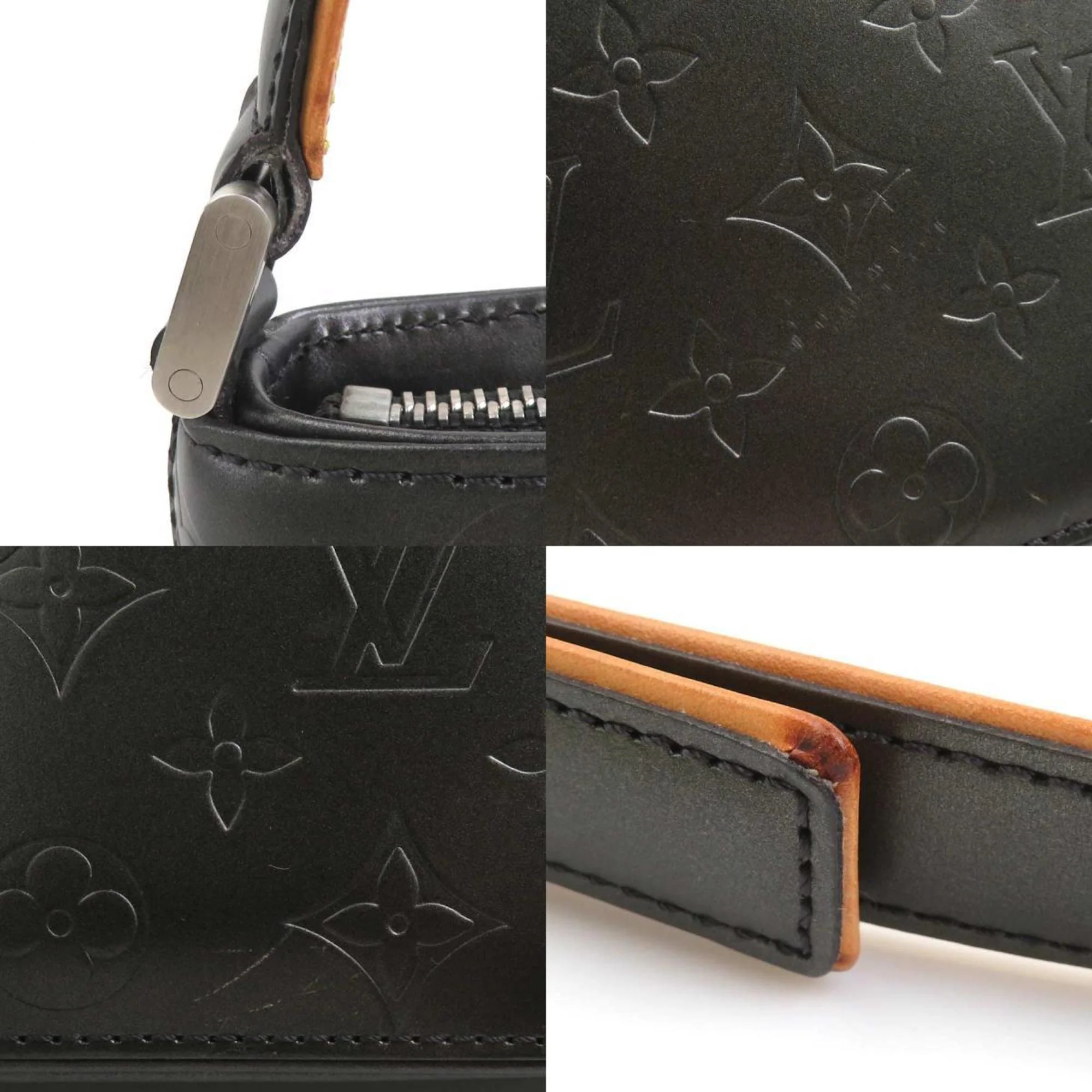 Mat Allston Handbag Monogram Vernis - Image 4