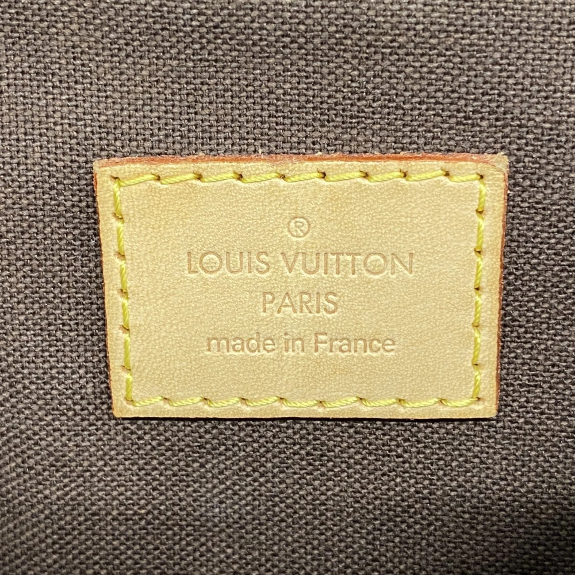 Menilmontant Handbag Monogram Canvas MM - Image 5
