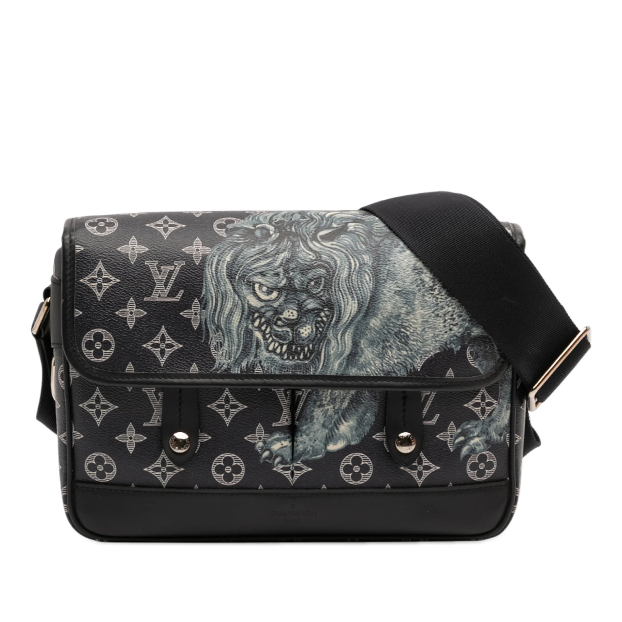 Messenger Bag Limited Edition Chapman Savane Monogram Canvas PM
