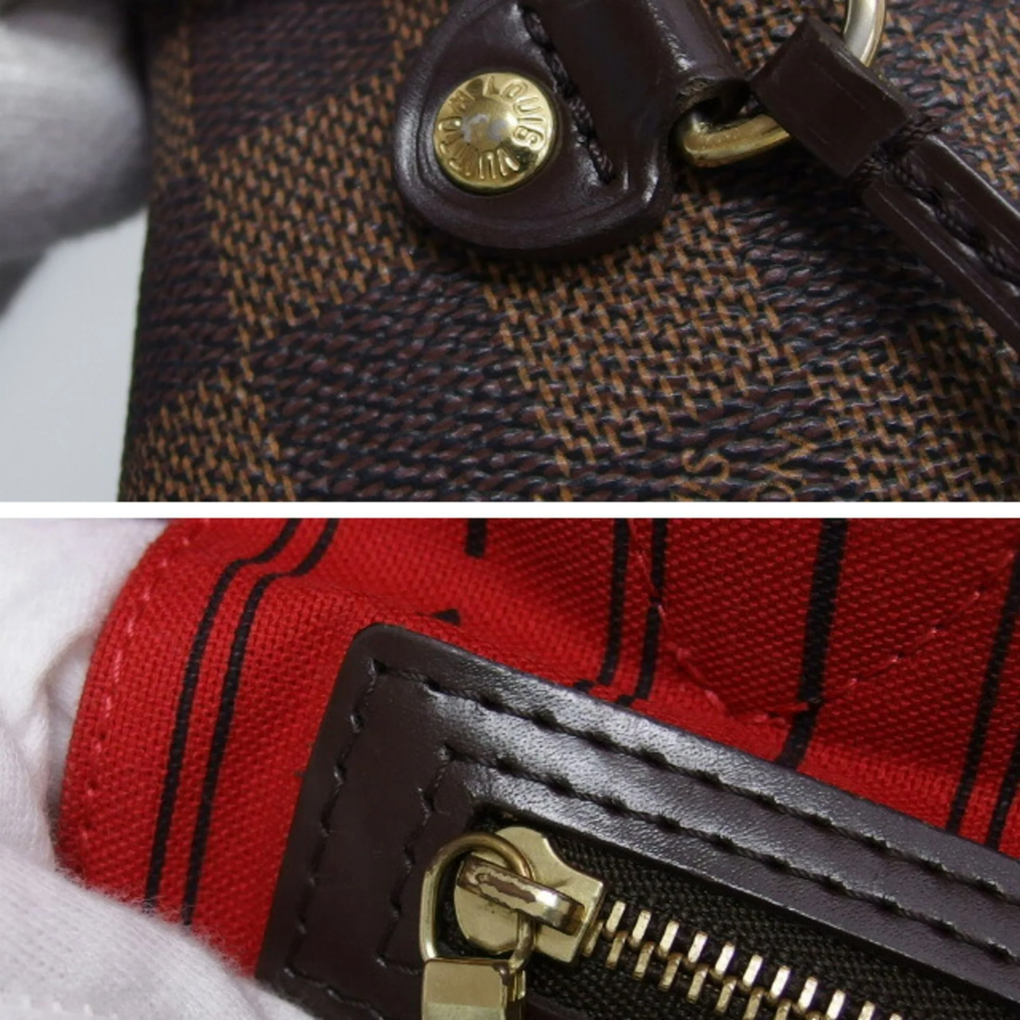 Neverfull NM Tote Damier MM - Image 9