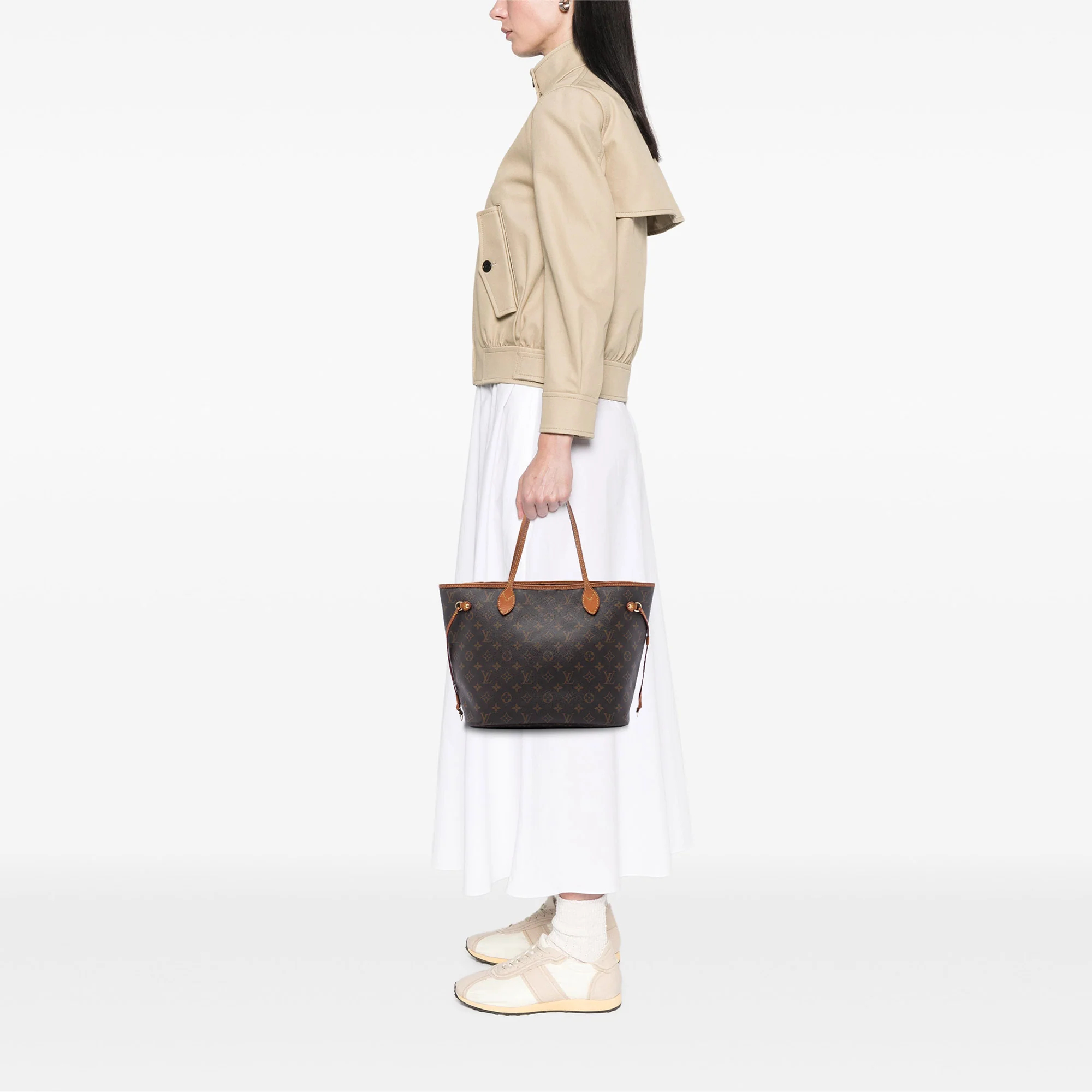 Neverfull Tote Monogram Canvas MM - Image 7