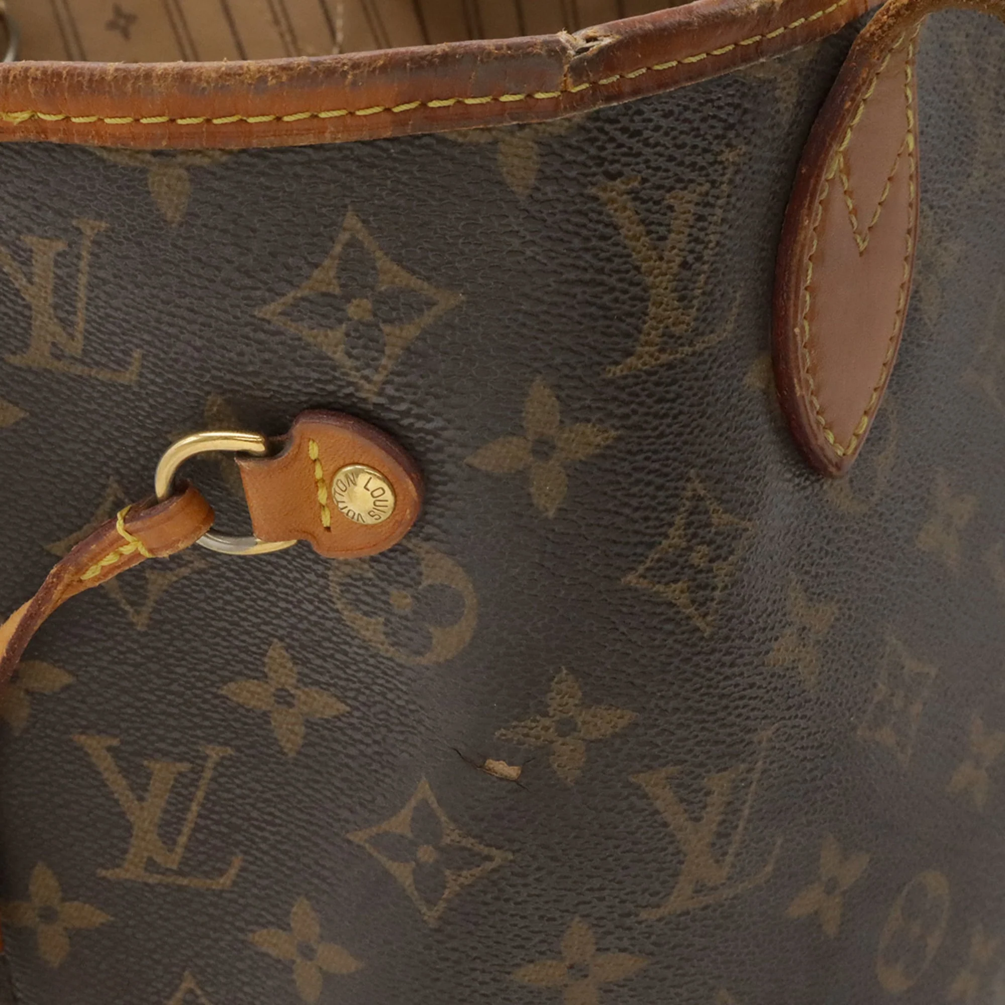 Neverfull Tote Monogram Canvas MM - Image 6