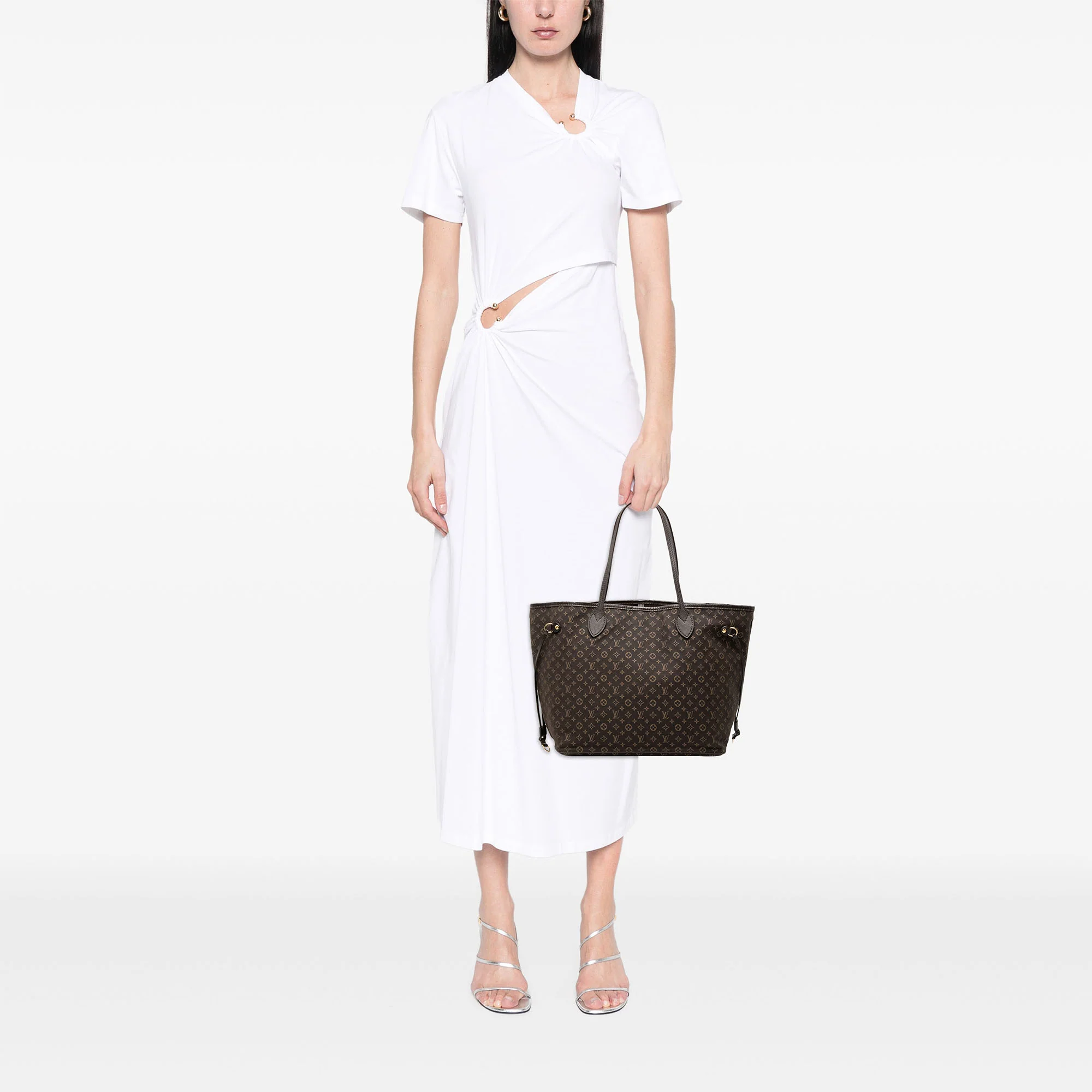 Neverfull Tote Monogram Idylle MM - Image 8
