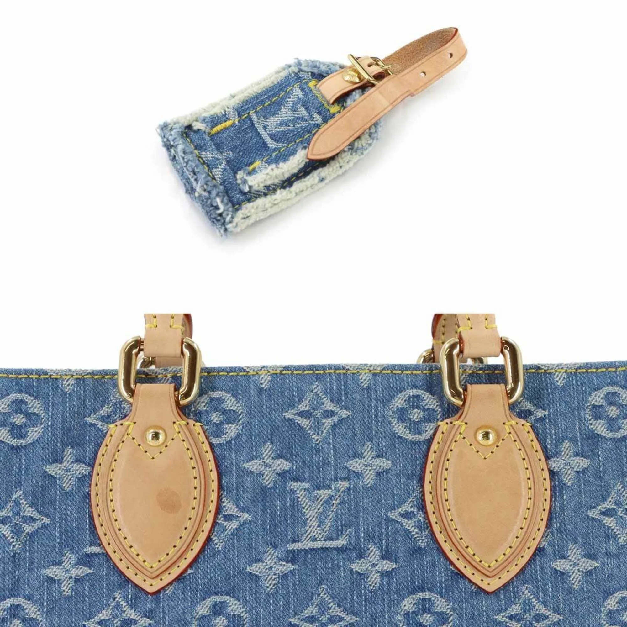 OnTheGo Tote Monogram Denim MM - Image 9