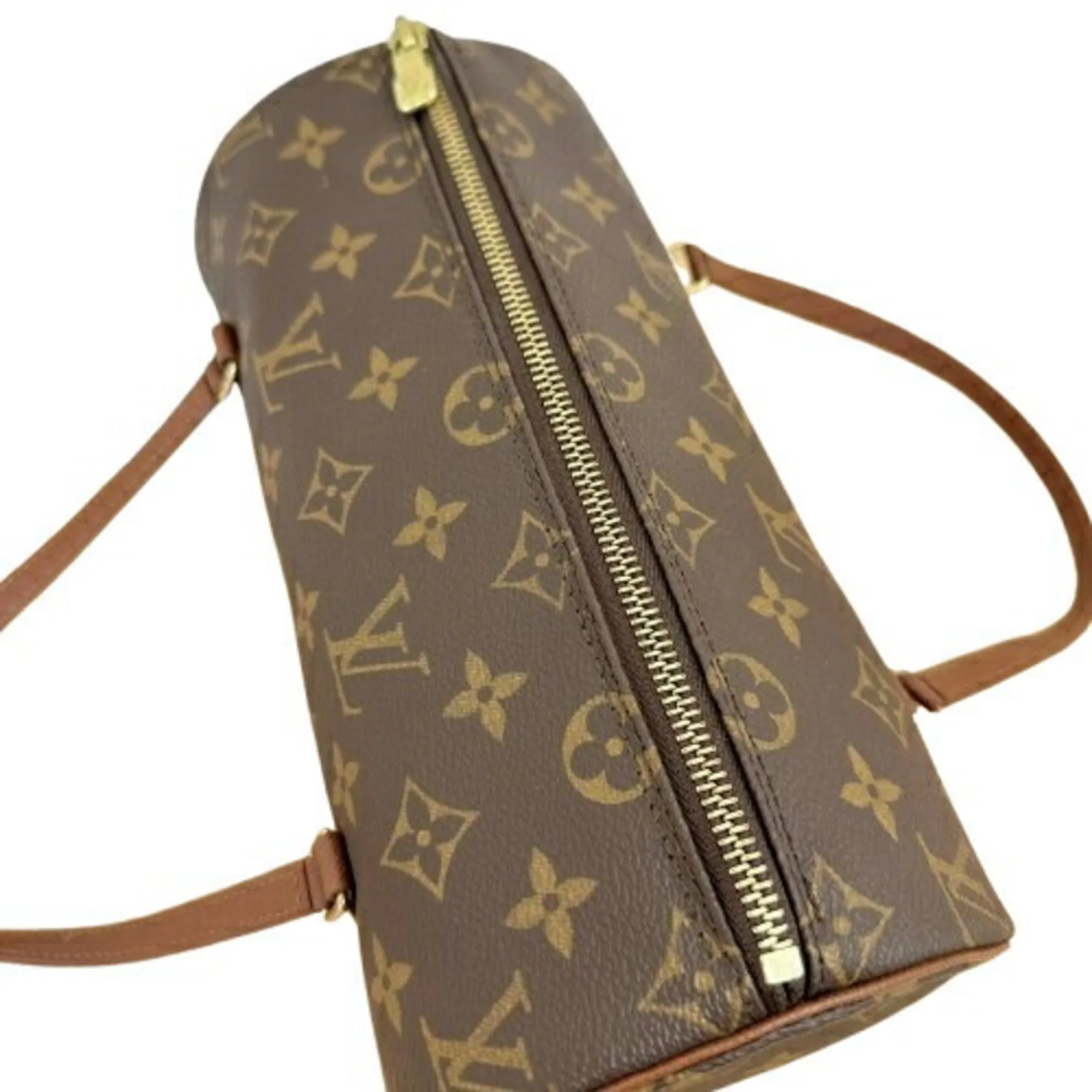 Papillon Handbag Monogram Canvas 26 - Image 6