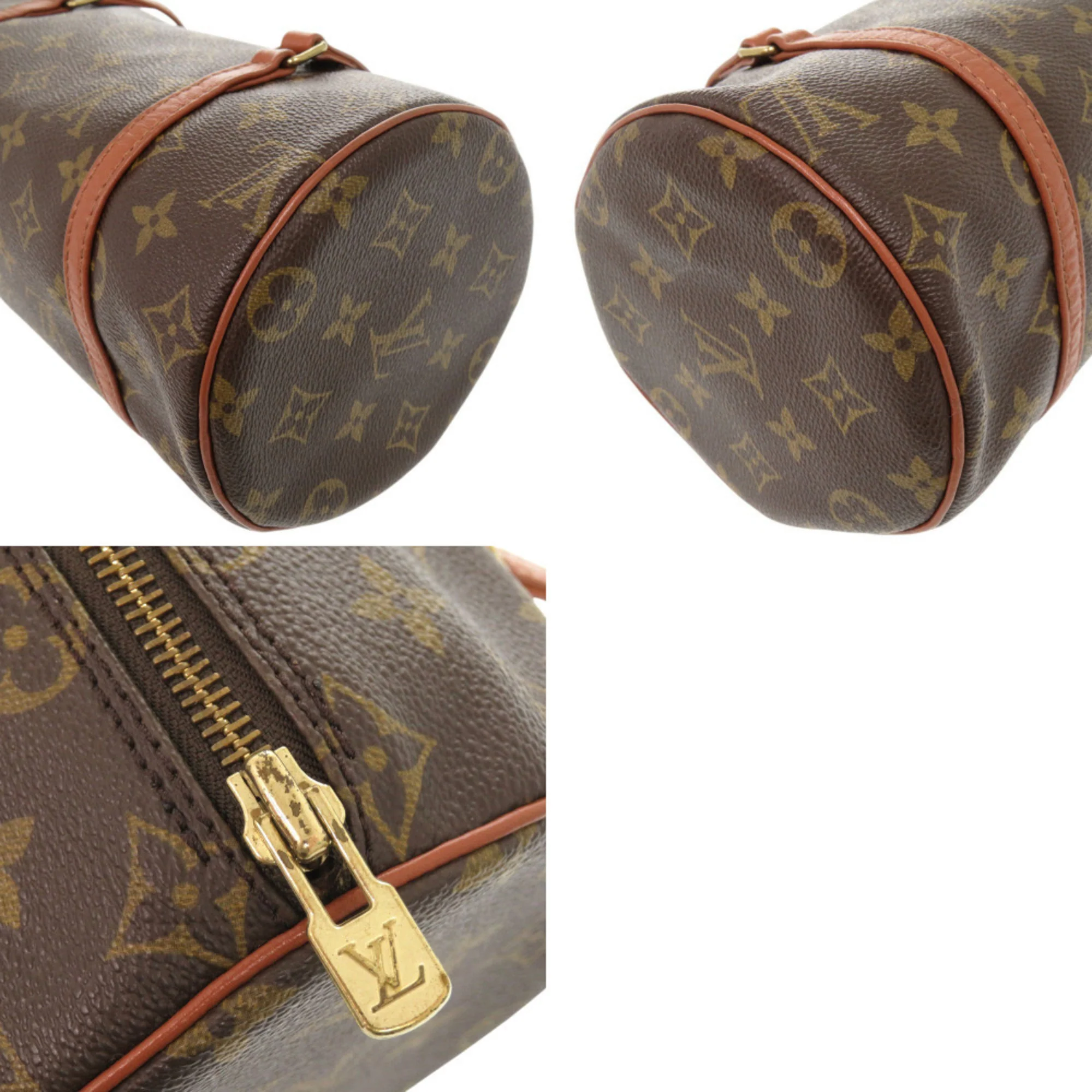 Papillon Handbag Monogram Canvas 26 - Image 9