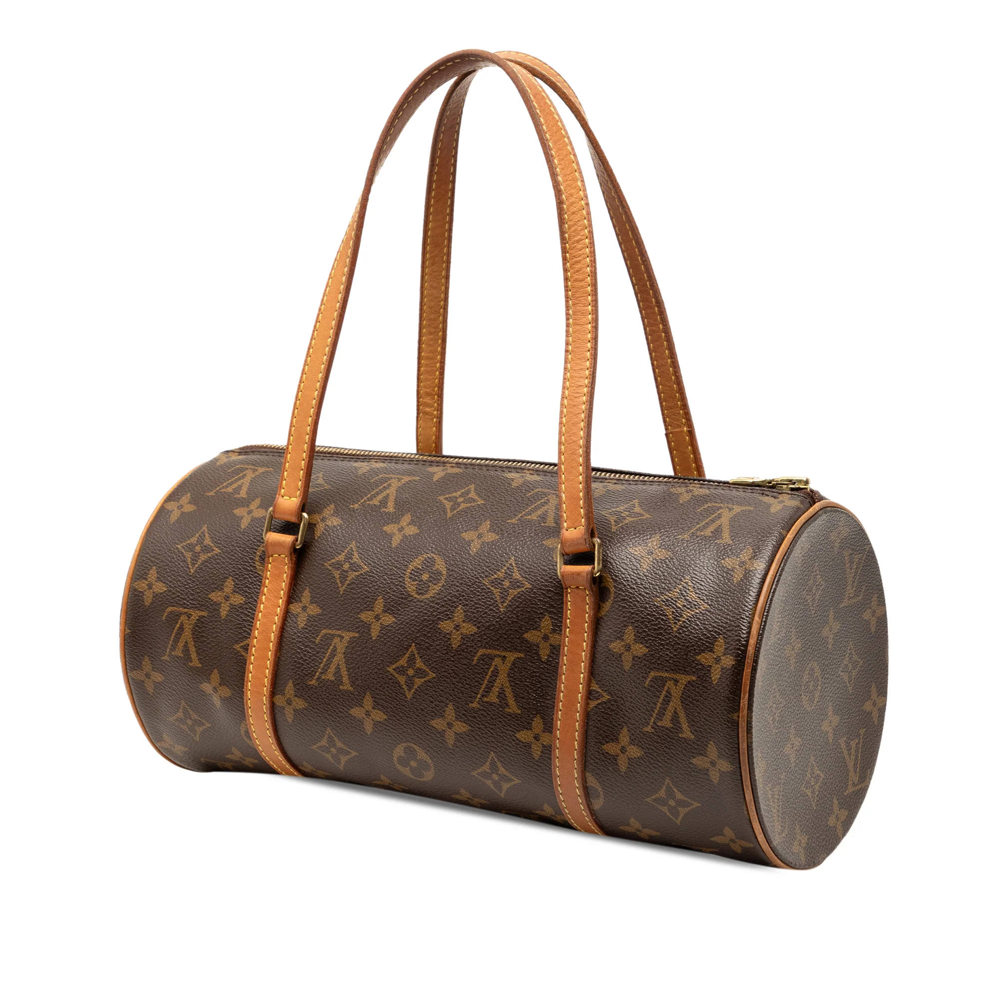 Papillon Handbag Monogram Canvas 30 - Image 2