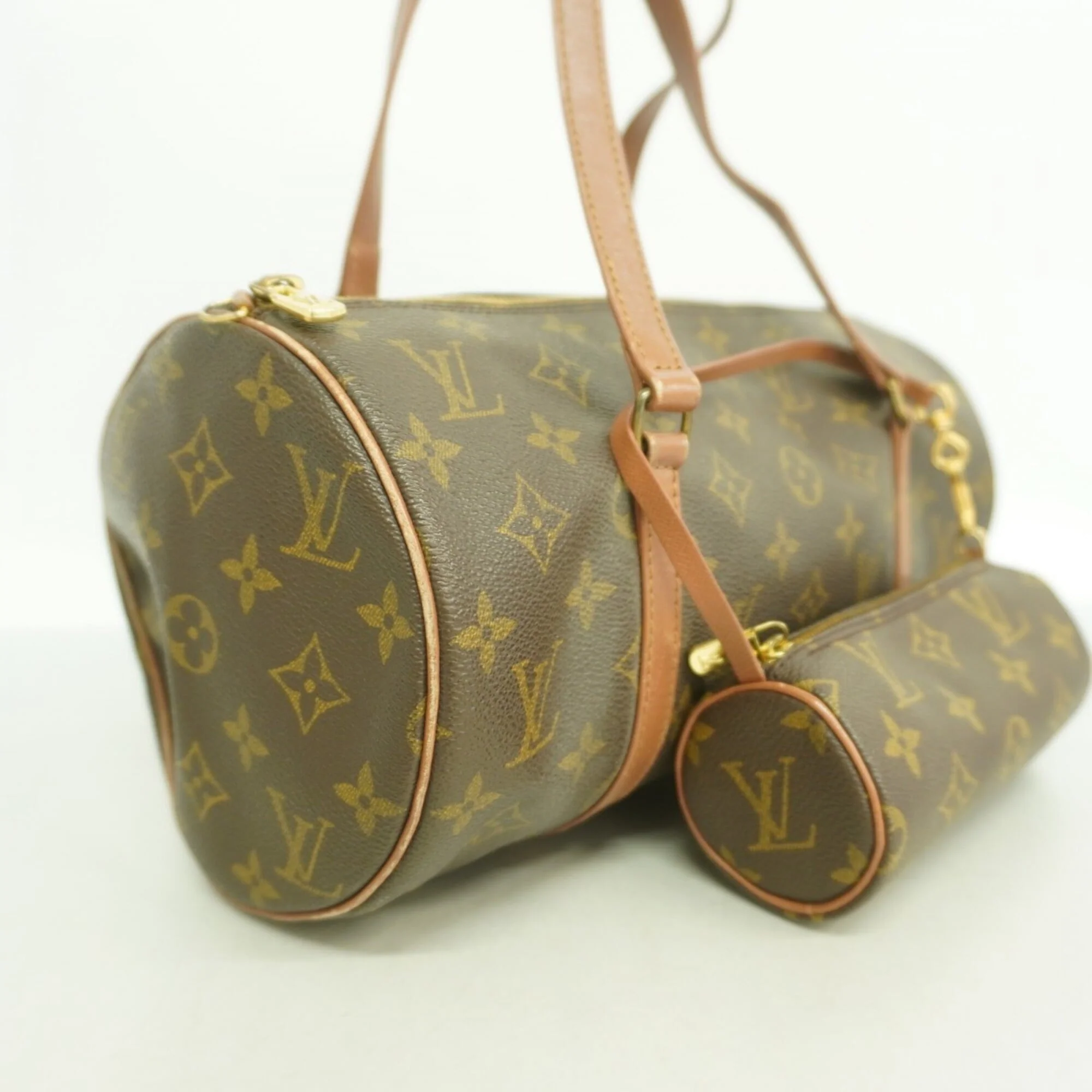 Papillon Handbag Monogram Canvas 30 - Image 2