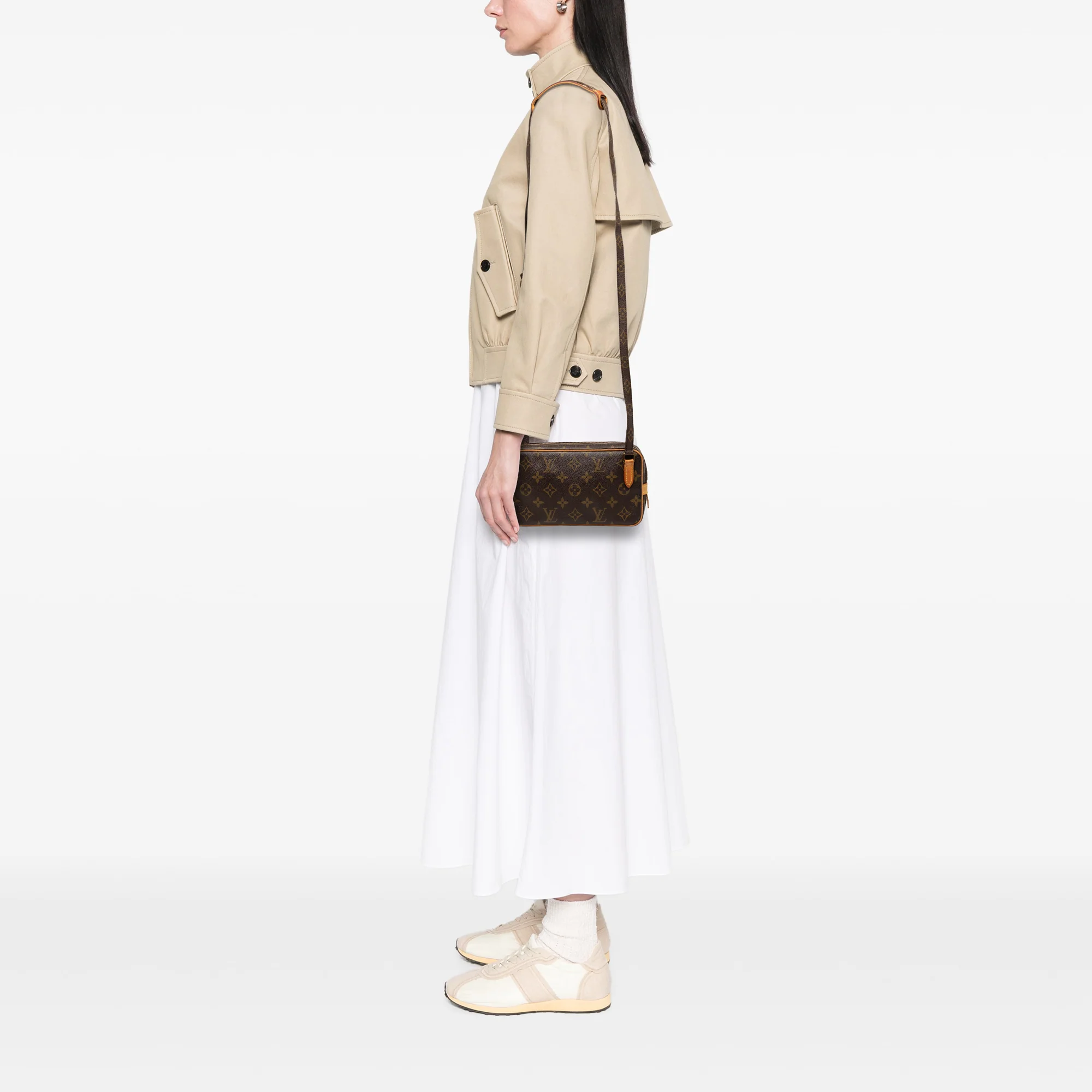 Pochette Marly Bandouliere Bag Monogram Canvas - Image 8