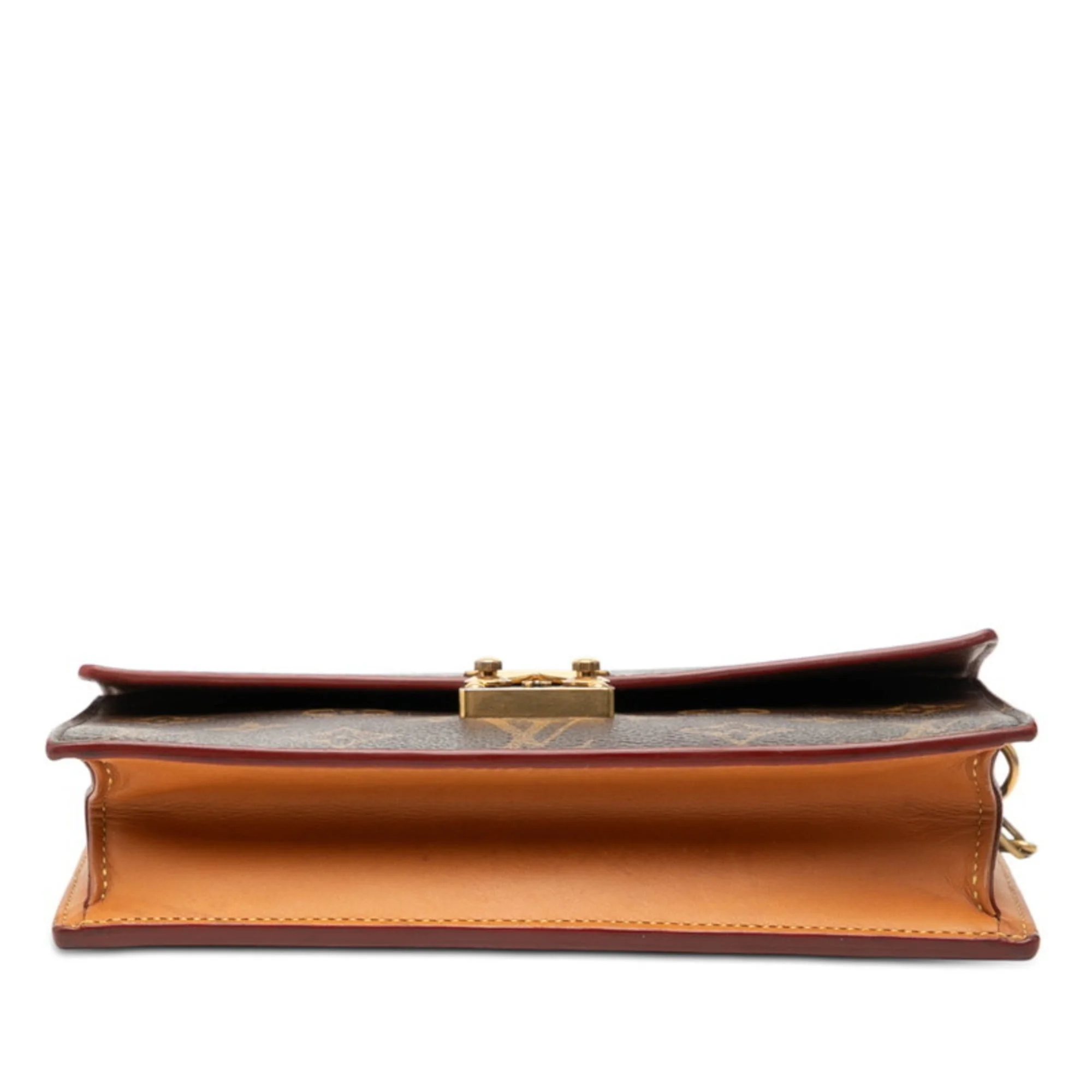 S Lock Belt Pouch Monogram Canvas - Image 3
