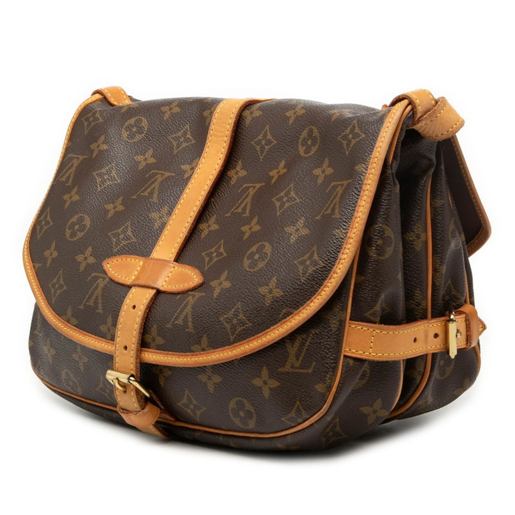 Saumur Handbag Monogram Canvas 30 - Image 2