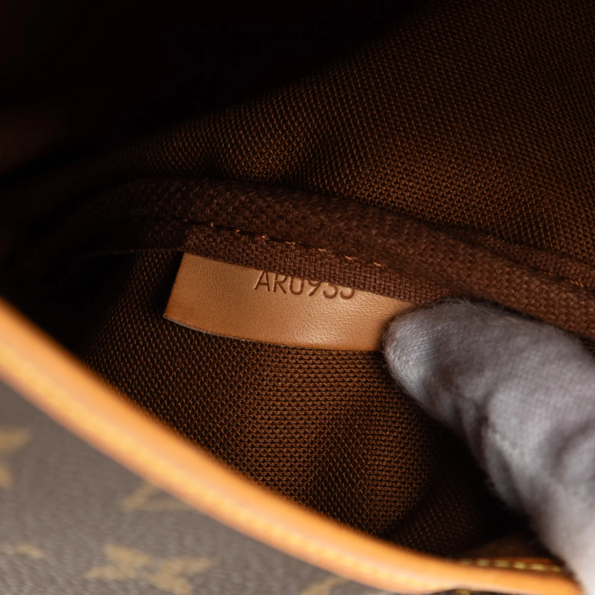 Saumur Handbag Monogram Canvas 35 - Image 6