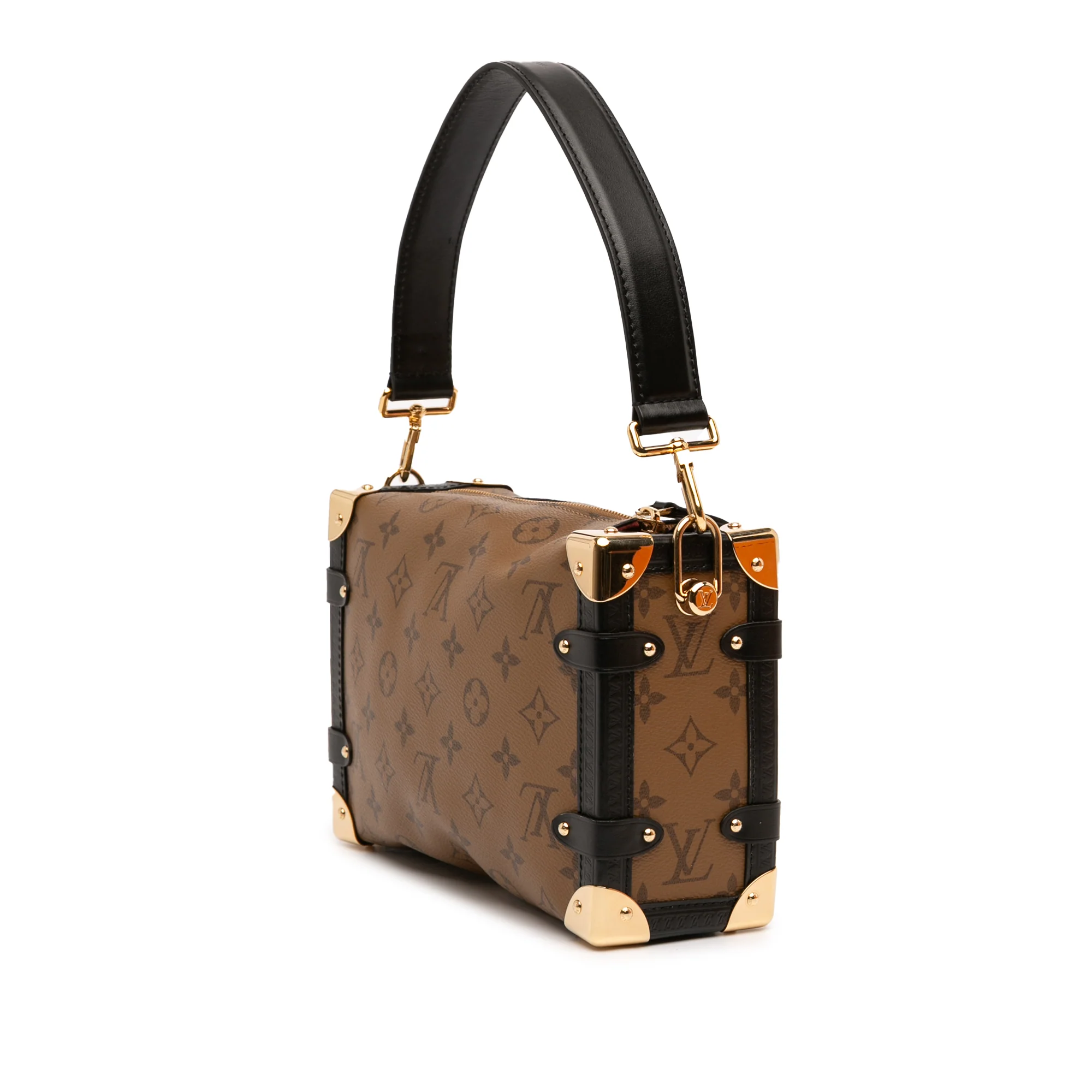 Side Trunk Handbag Reverse Monogram Canvas PM - Image 2