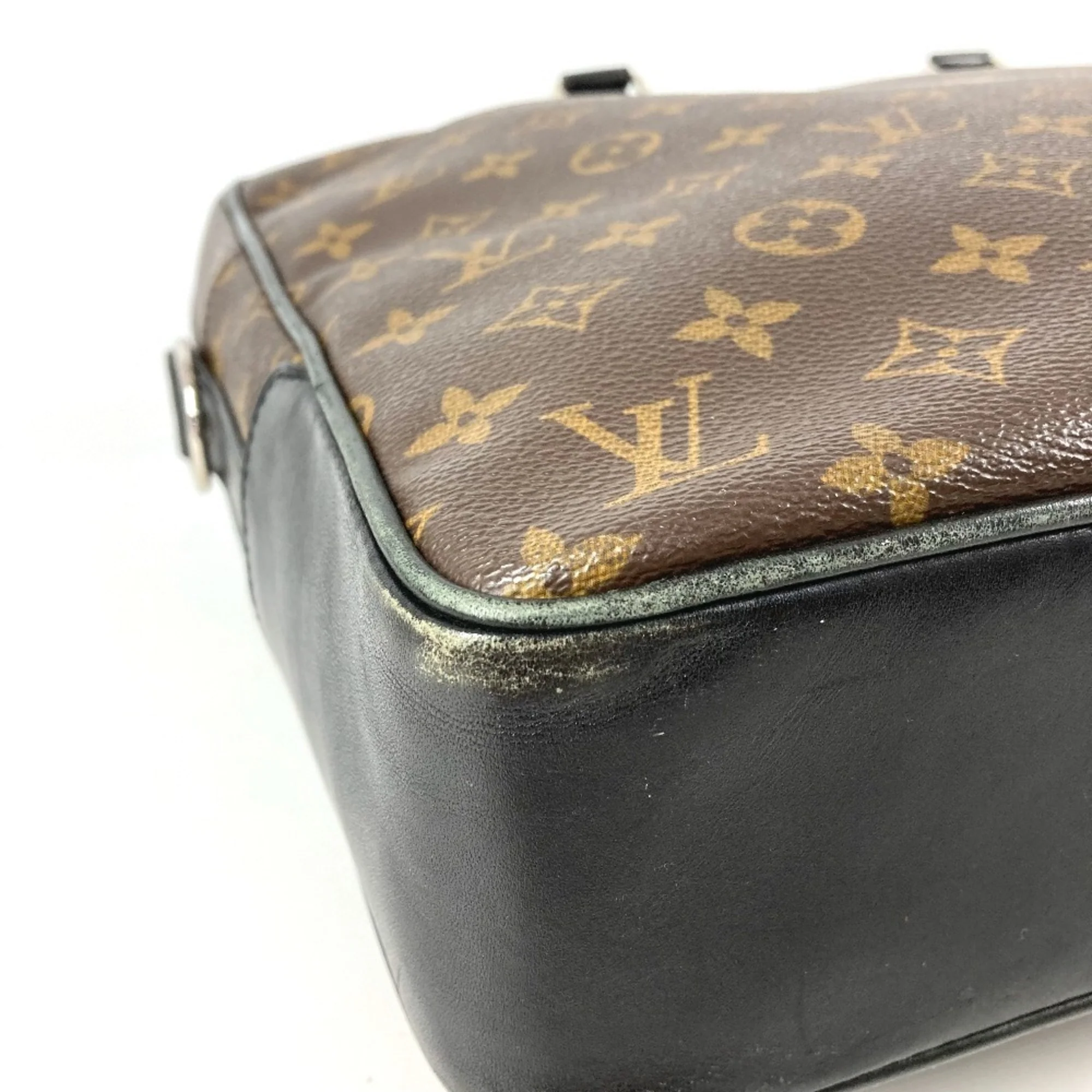 Soft Briefcase Macassar Monogram Canvas - Image 9