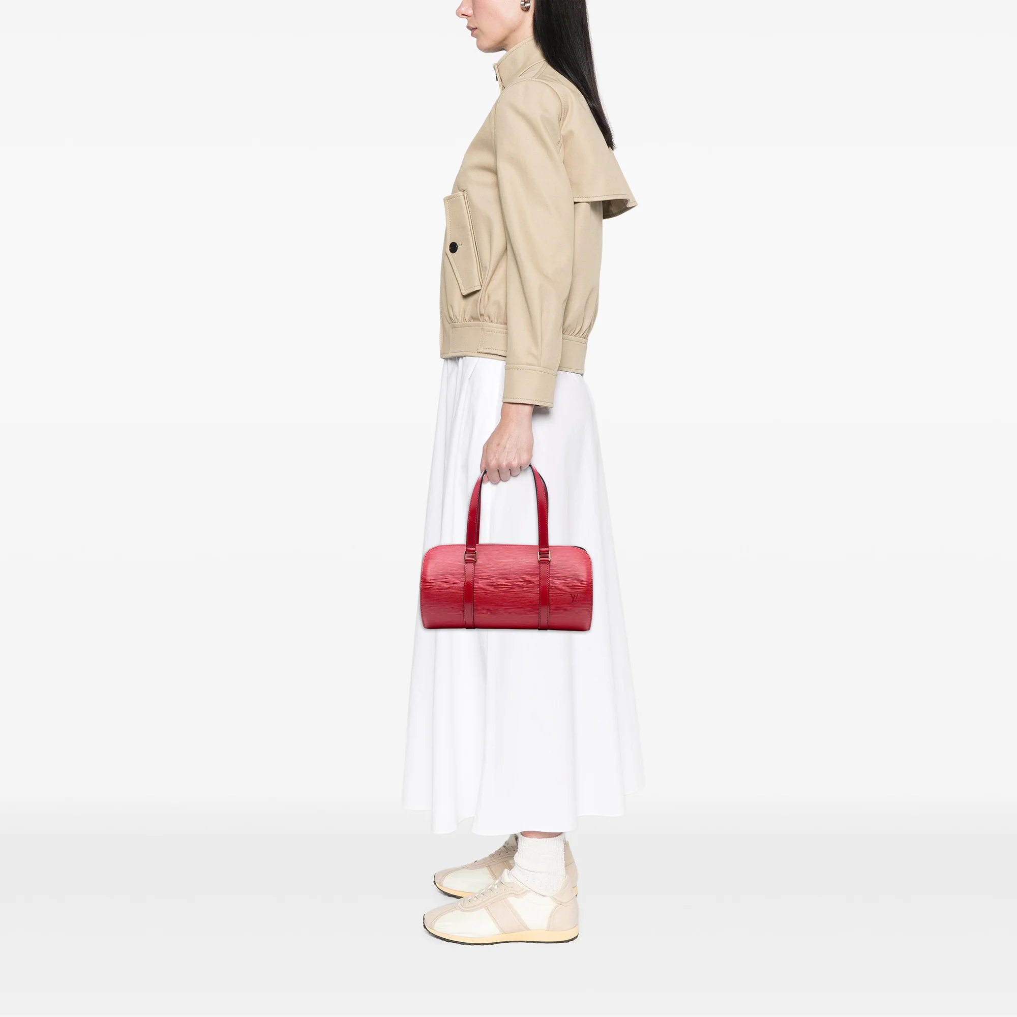 Soufflot Handbag Epi Leather - Image 7