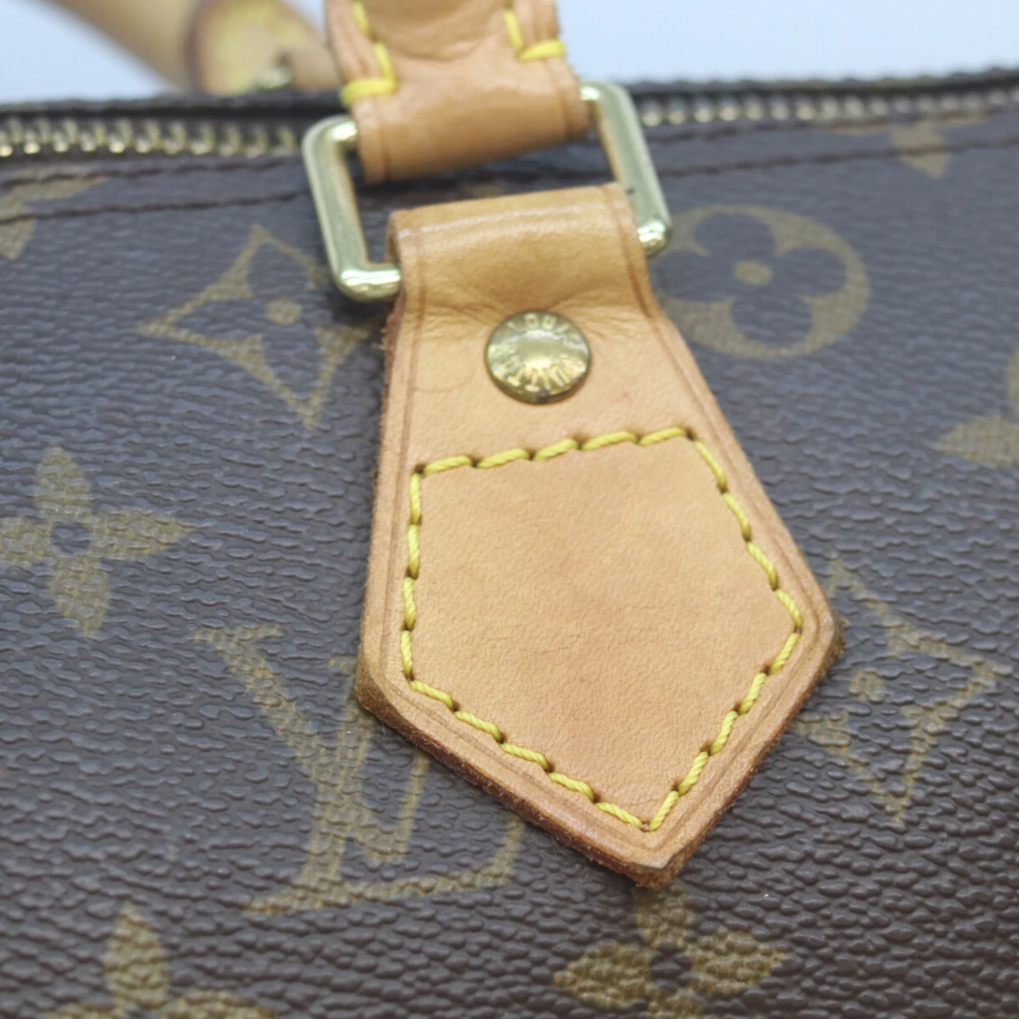 Speedy Handbag Monogram Canvas 30 - Image 7