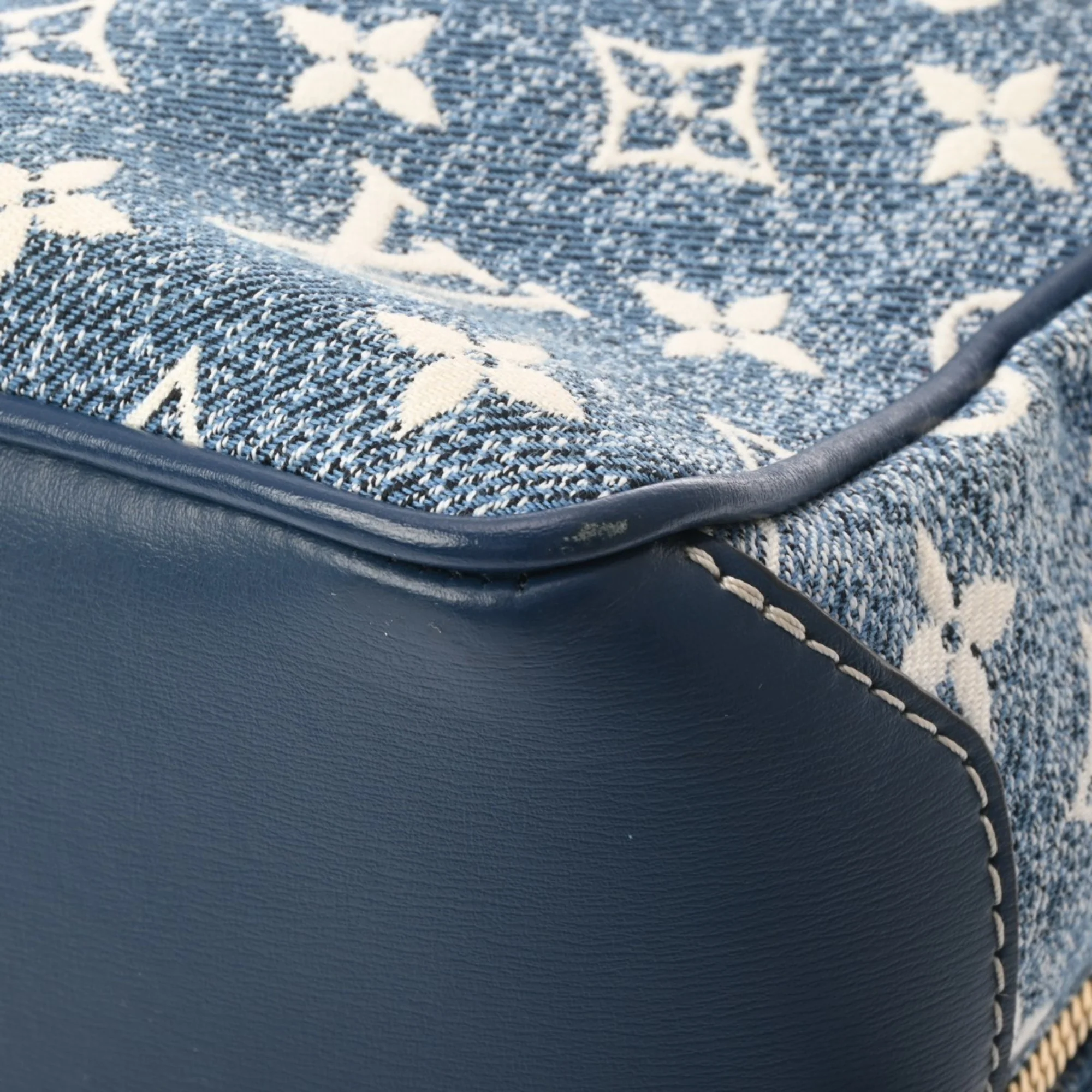 Square Bag Monogram Jacquard Denim - Image 8