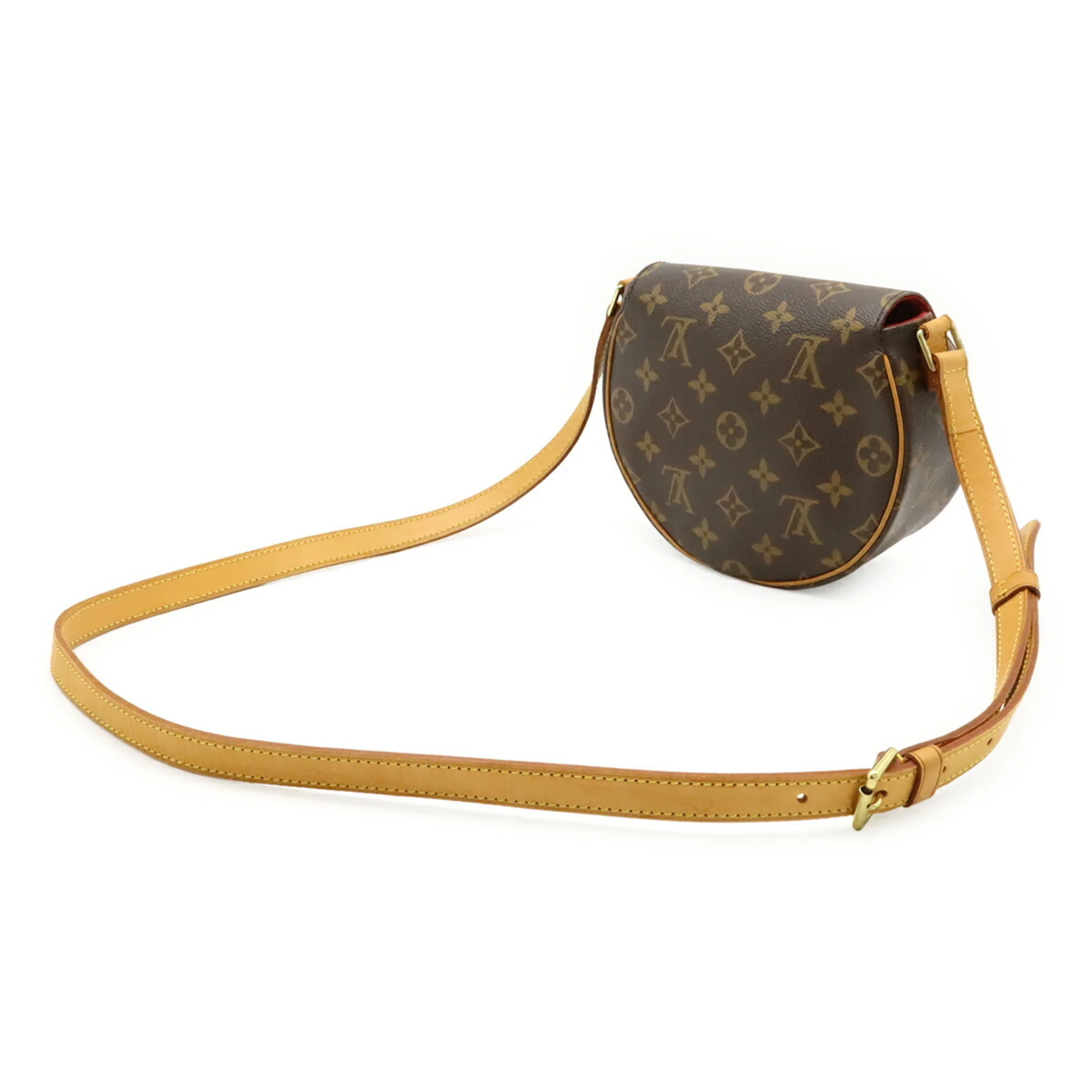 Tambourine Handbag Monogram Canvas - Image 3
