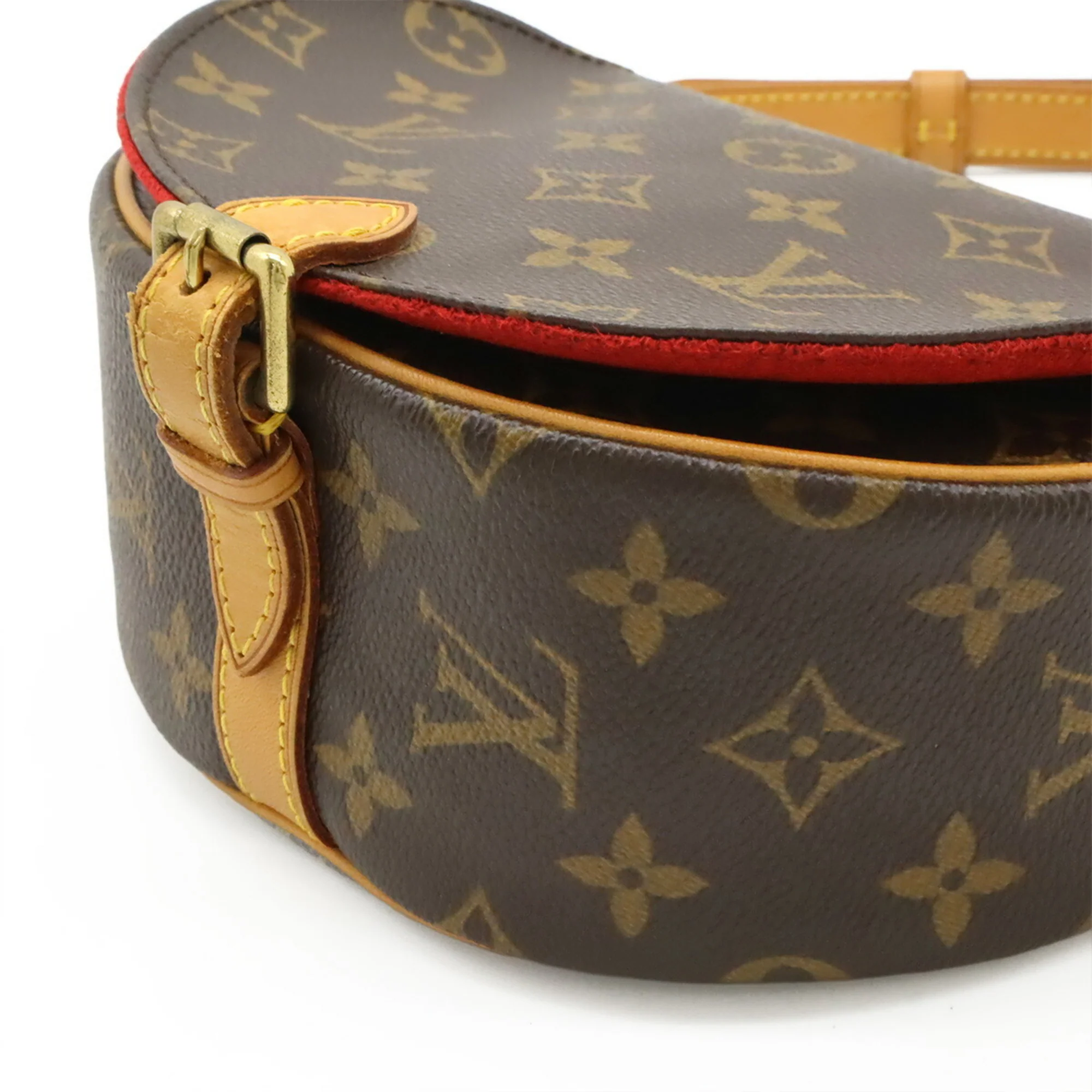 Tambourine Handbag Monogram Canvas - Image 4