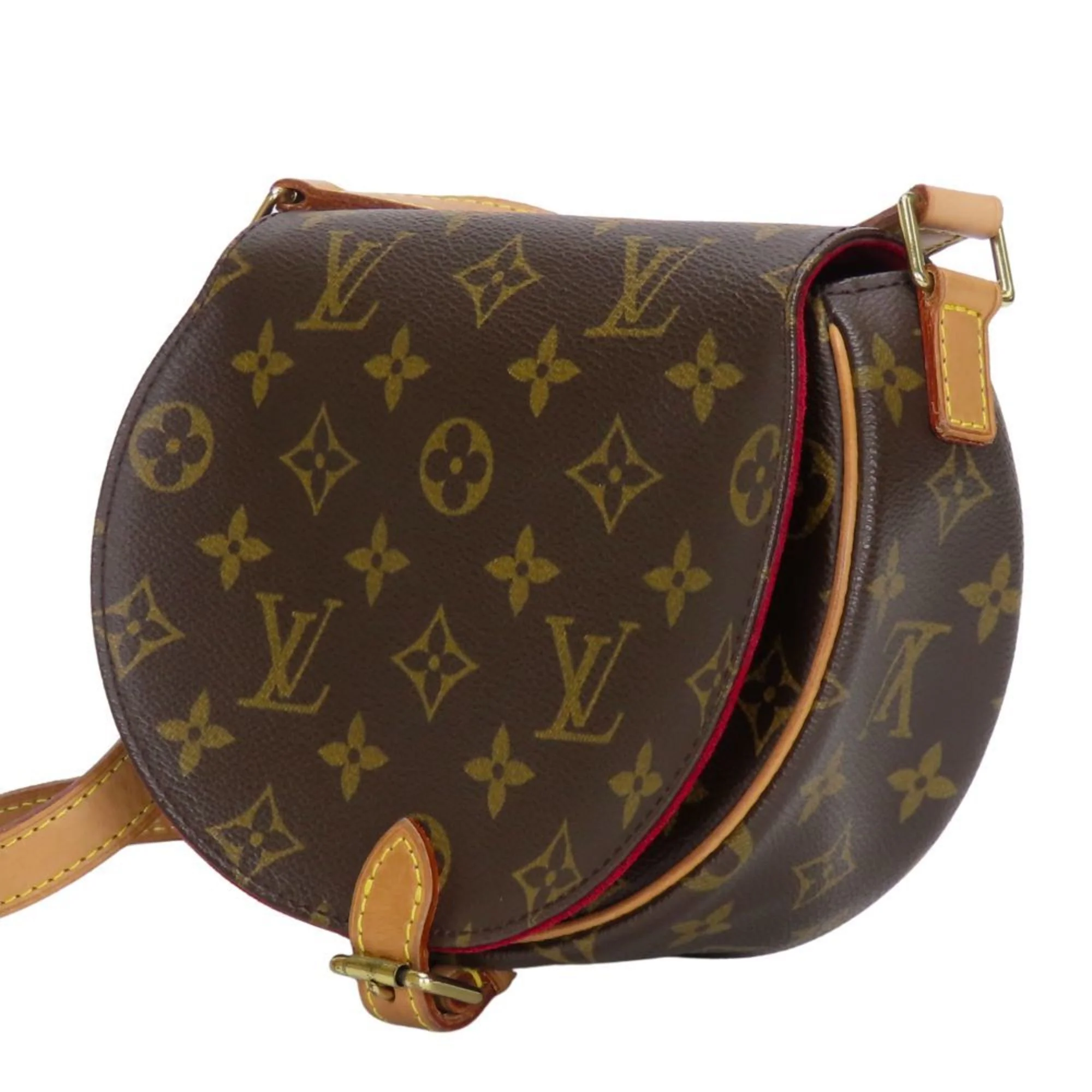 Tambourine Handbag Monogram Canvas - Image 2
