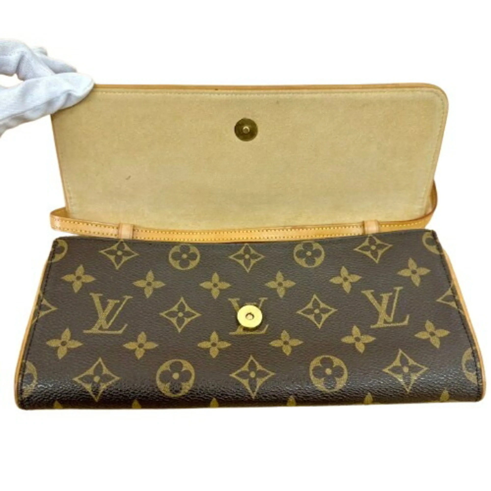 Twin Handbag Monogram Canvas GM - Image 7