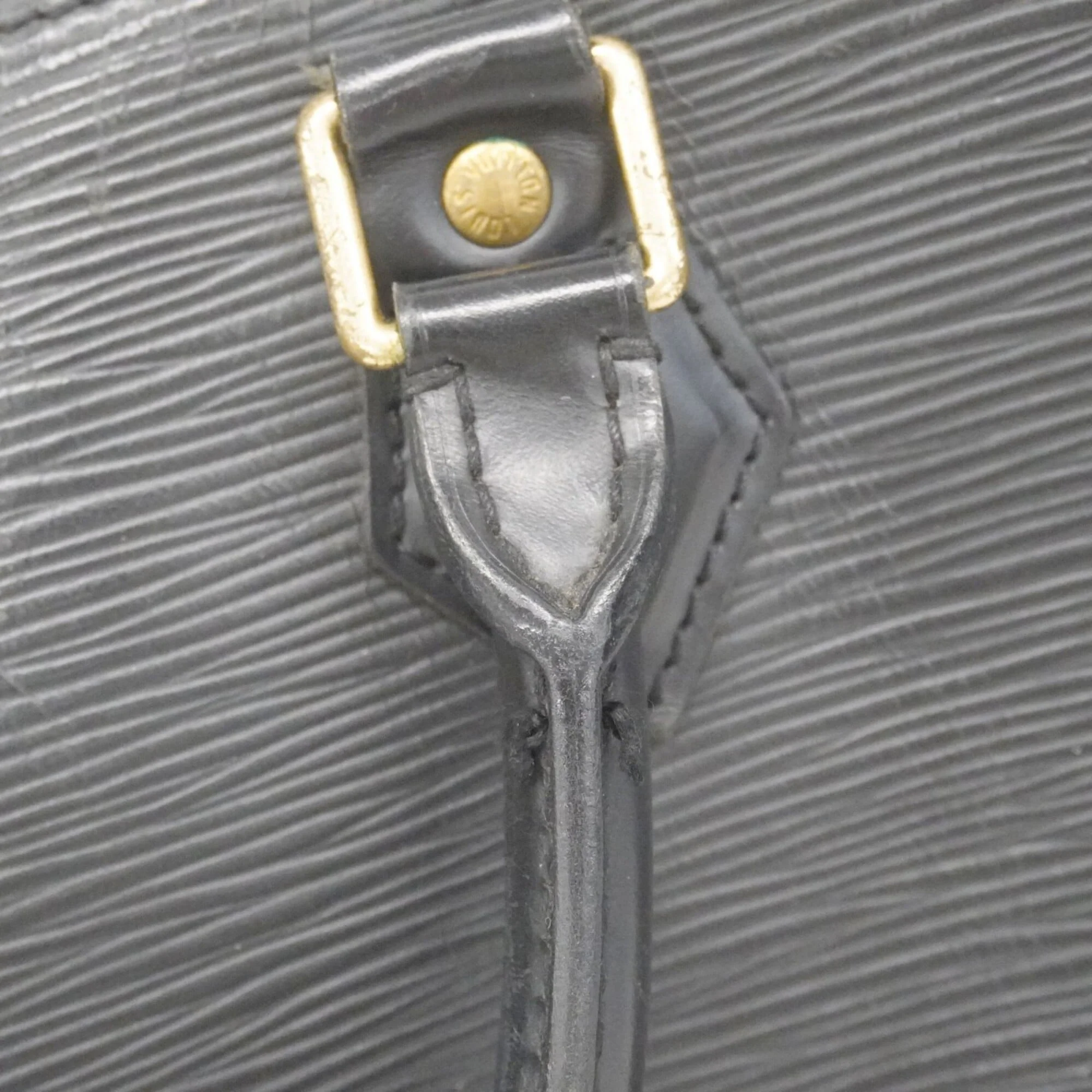 Vintage Alma Handbag Epi Leather PM - Image 9