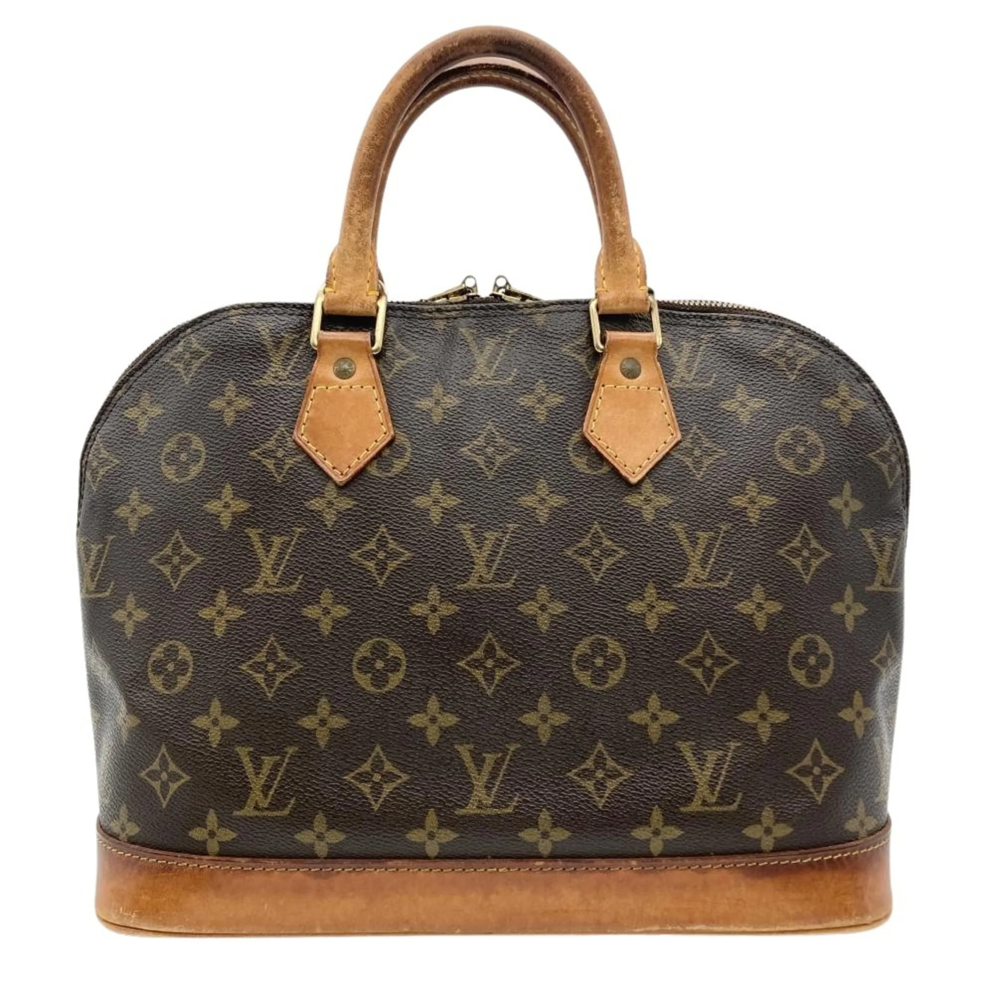 Vintage Alma Handbag Monogram Canvas PM - Image 3
