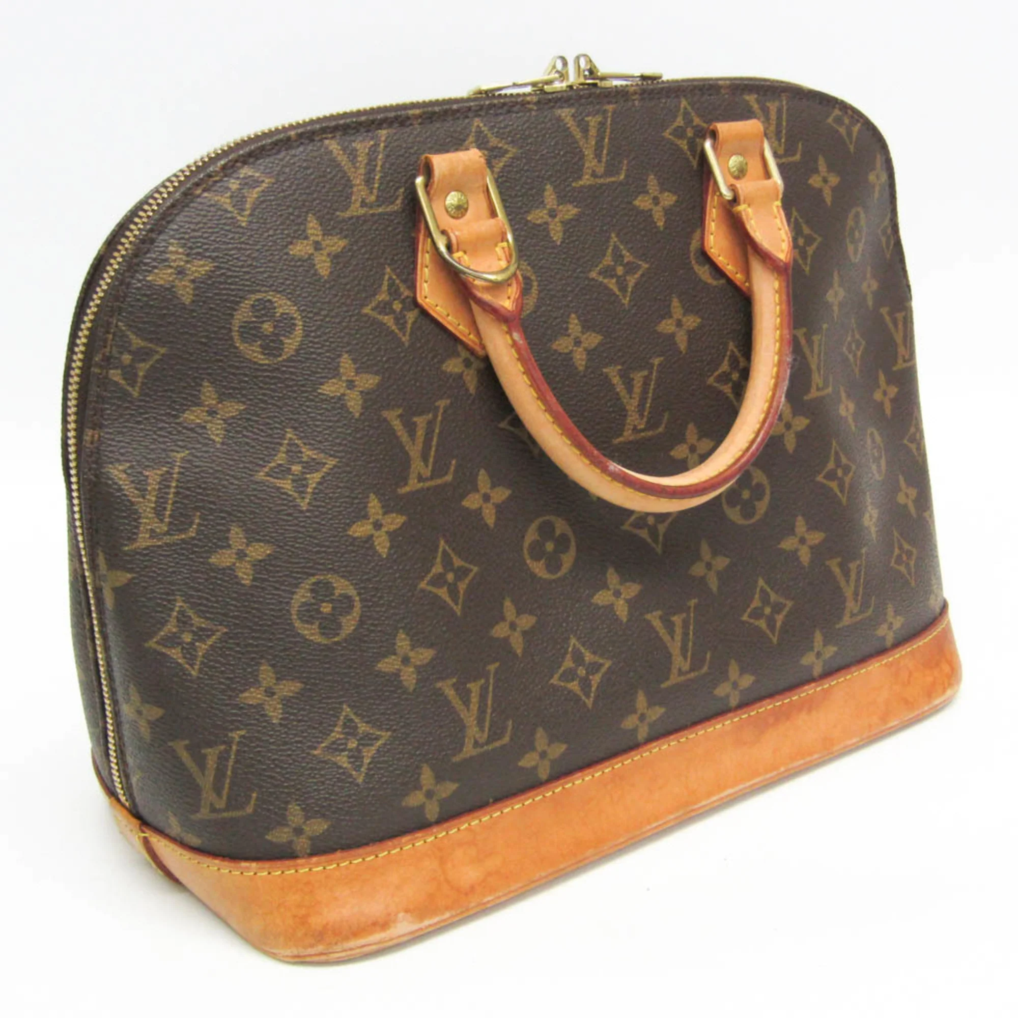 Vintage Alma Handbag Monogram Canvas PM - Image 6