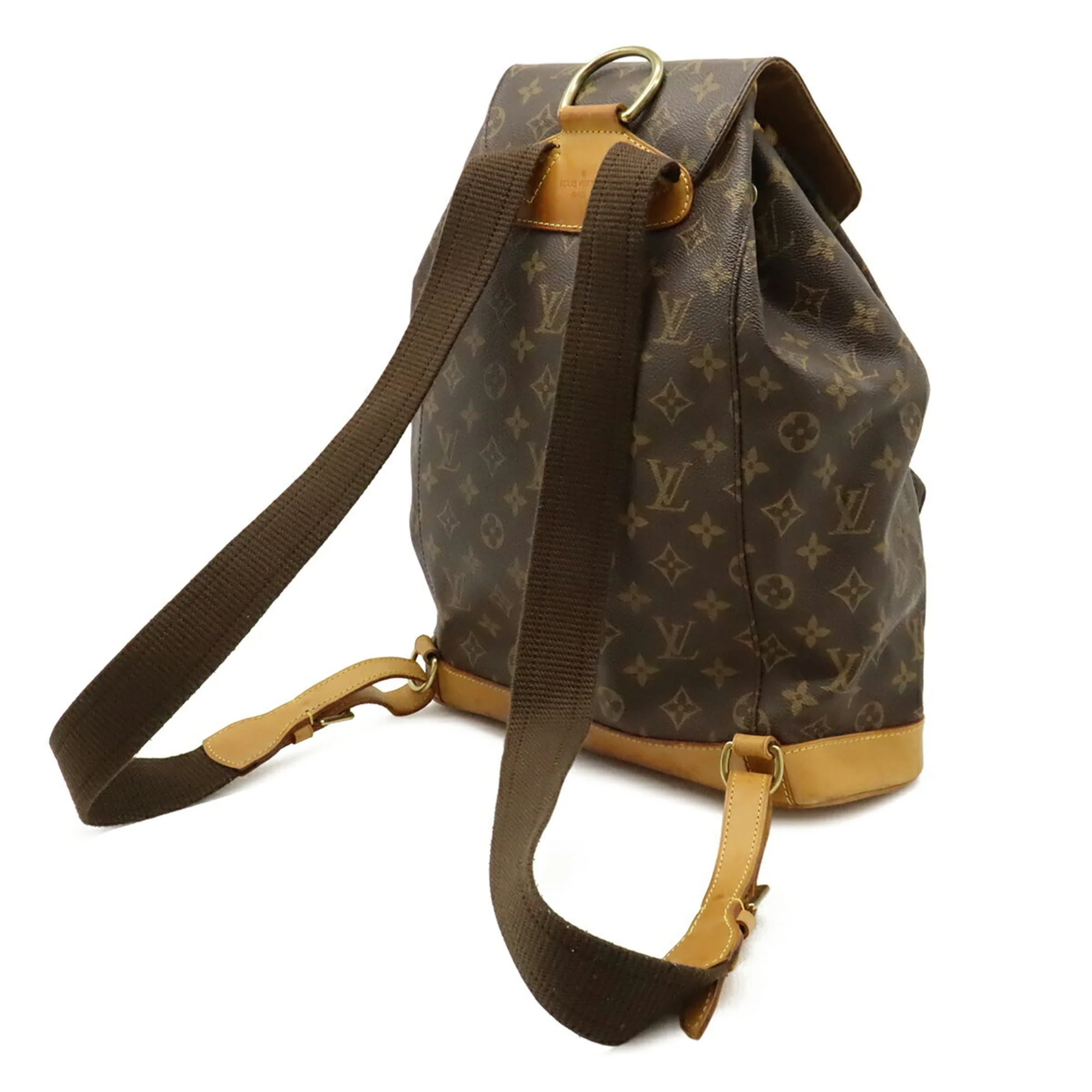 Vintage Montsouris Backpack Monogram Canvas GM - Image 3