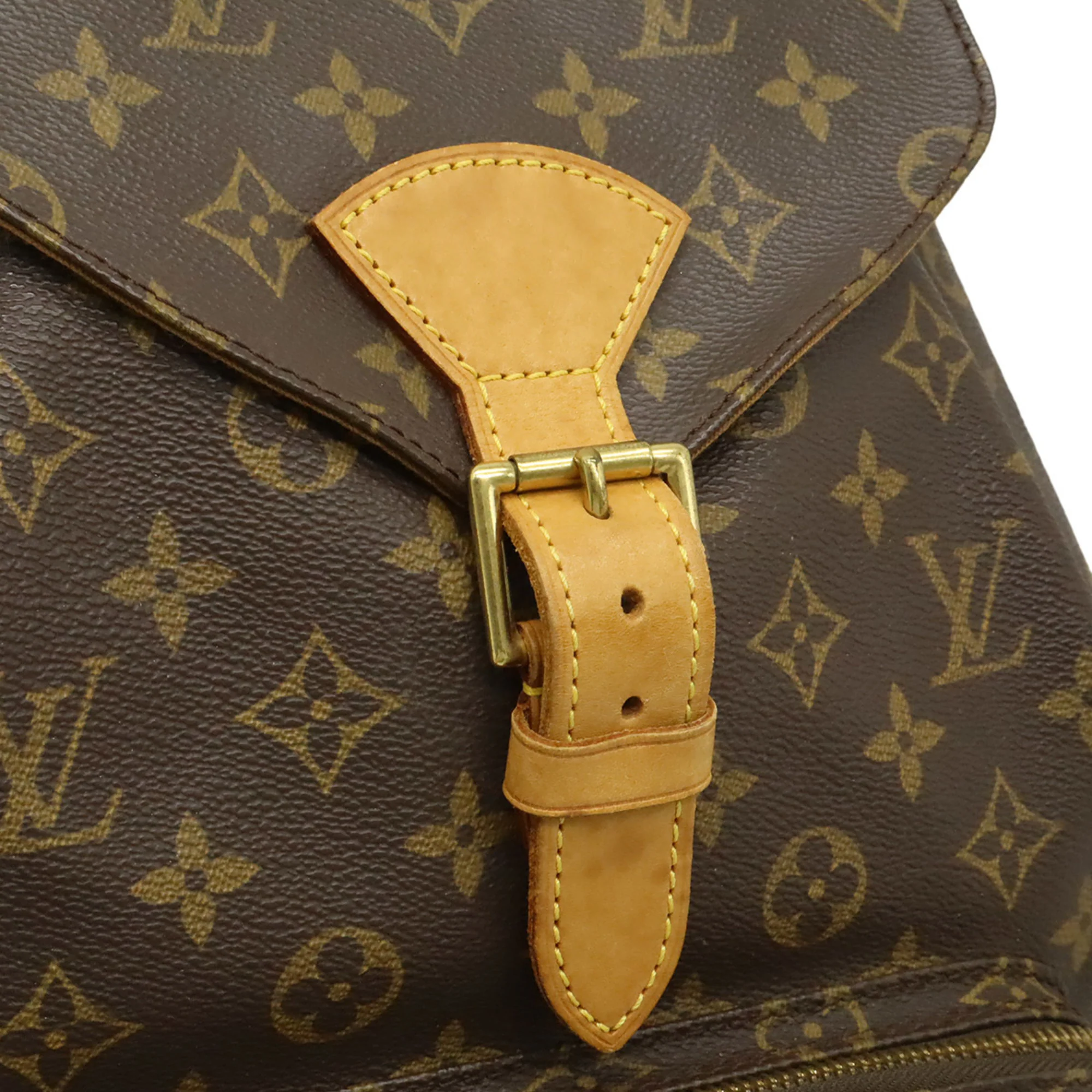 Vintage Montsouris Backpack Monogram Canvas GM - Image 9