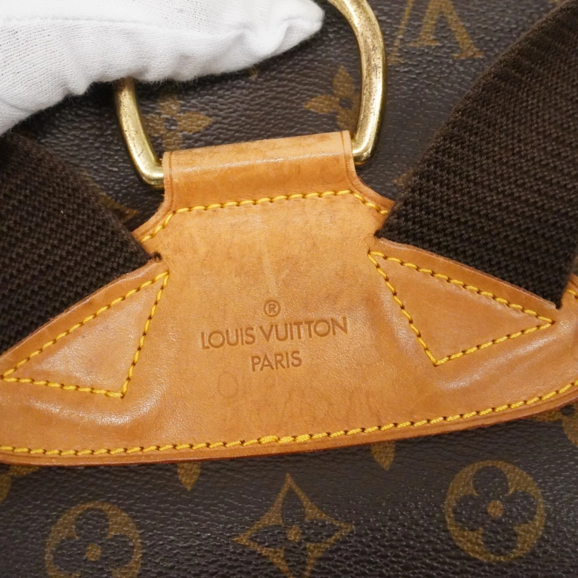 Vintage Montsouris Backpack Monogram Canvas GM - Image 7