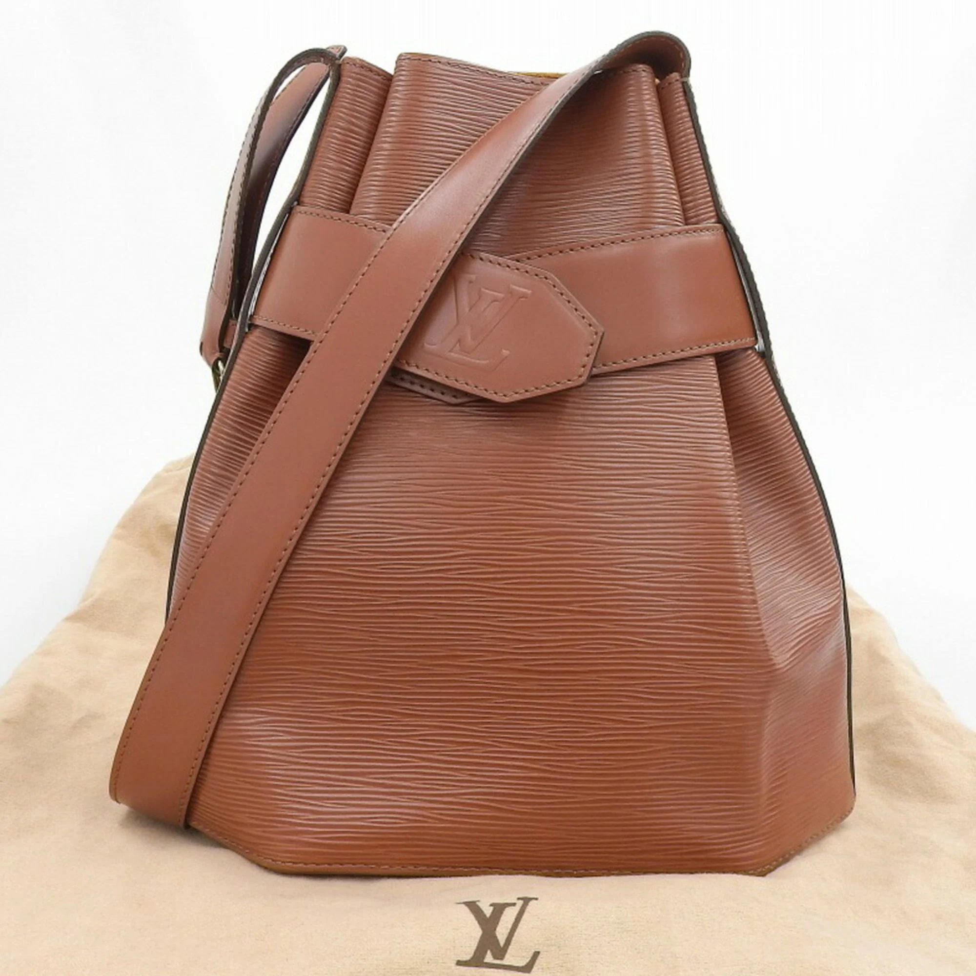 Vintage Sac d'Epaule Handbag Epi Leather PM