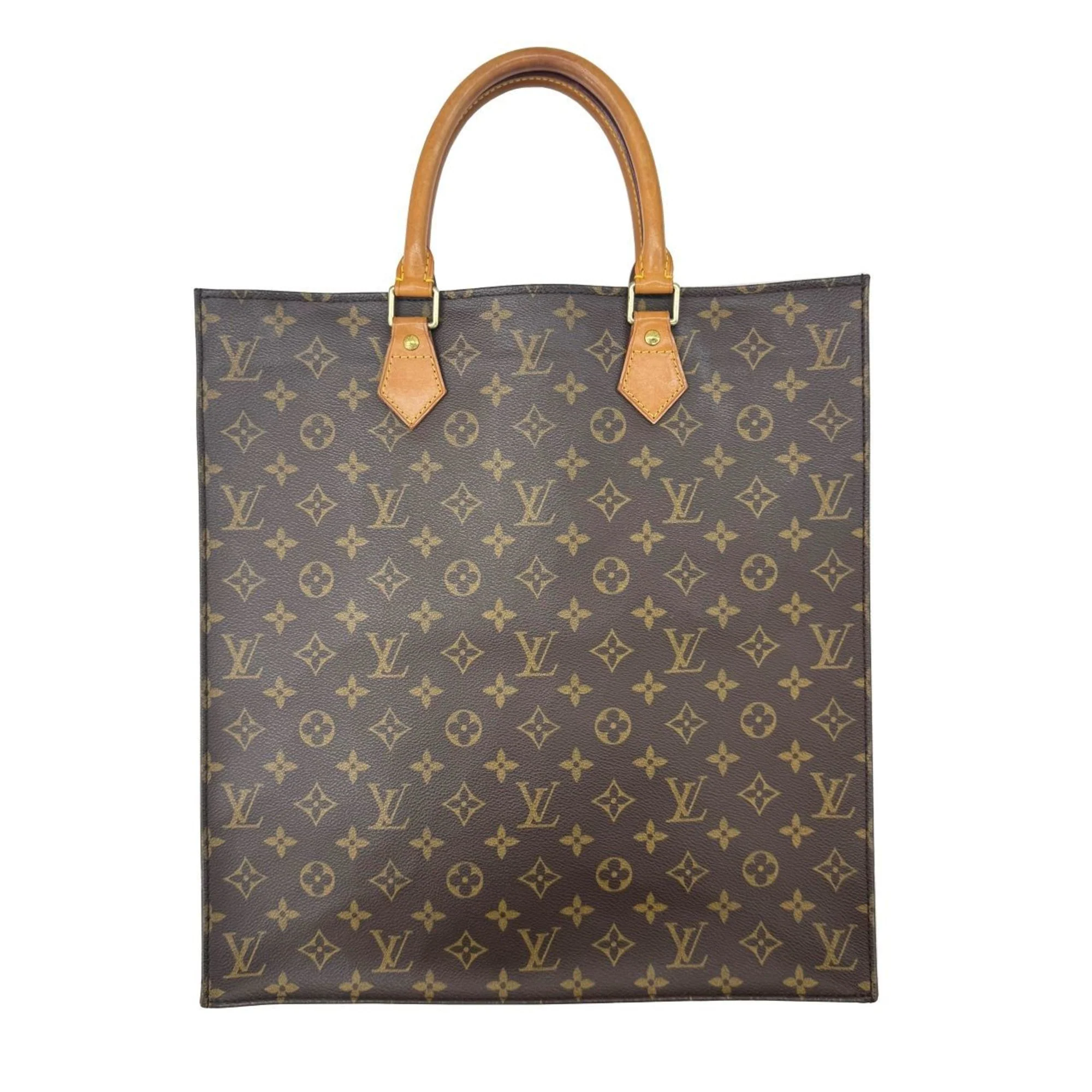 Vintage Sac Plat Bag Monogram Canvas