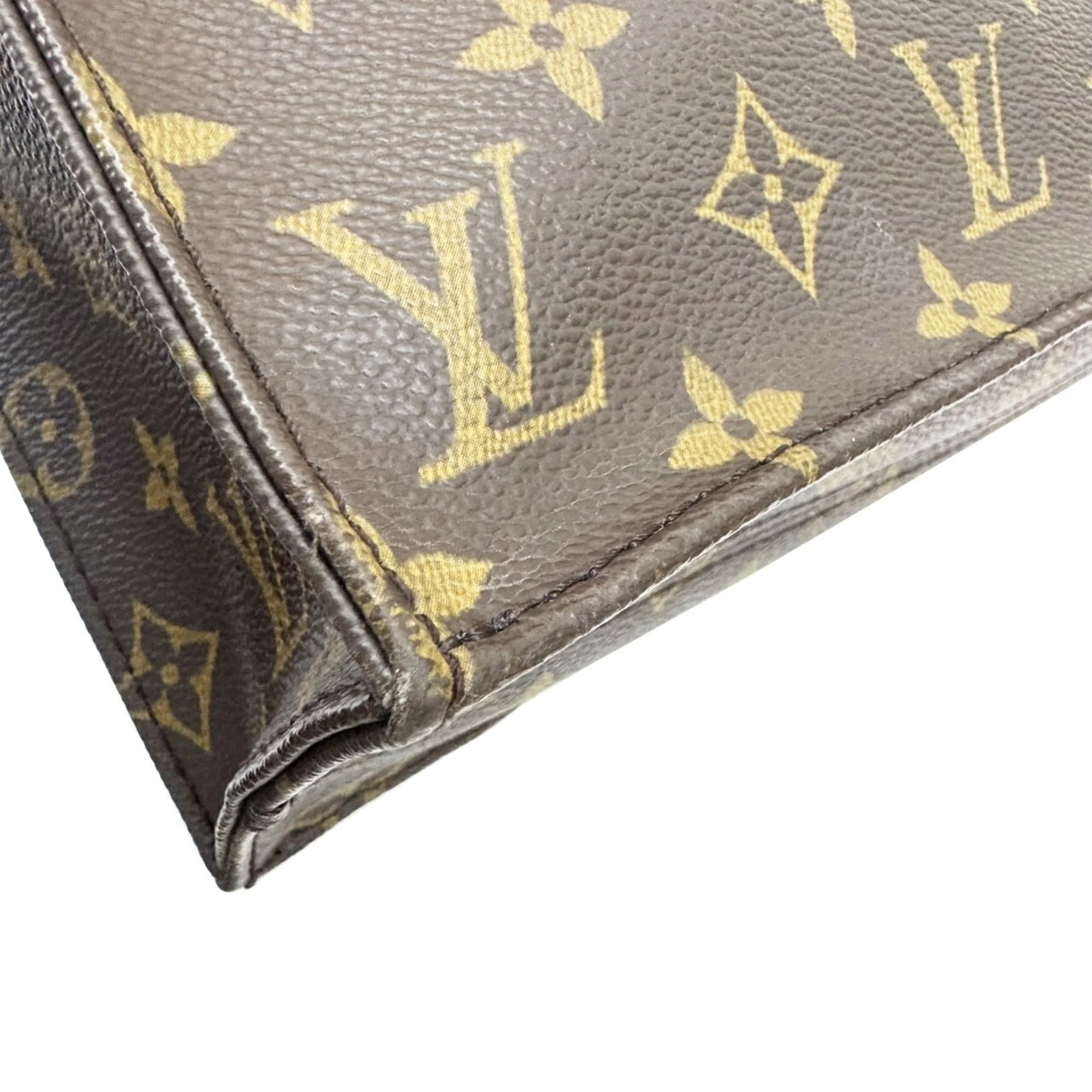 Vintage Sac Plat Bag Monogram Canvas - Image 8