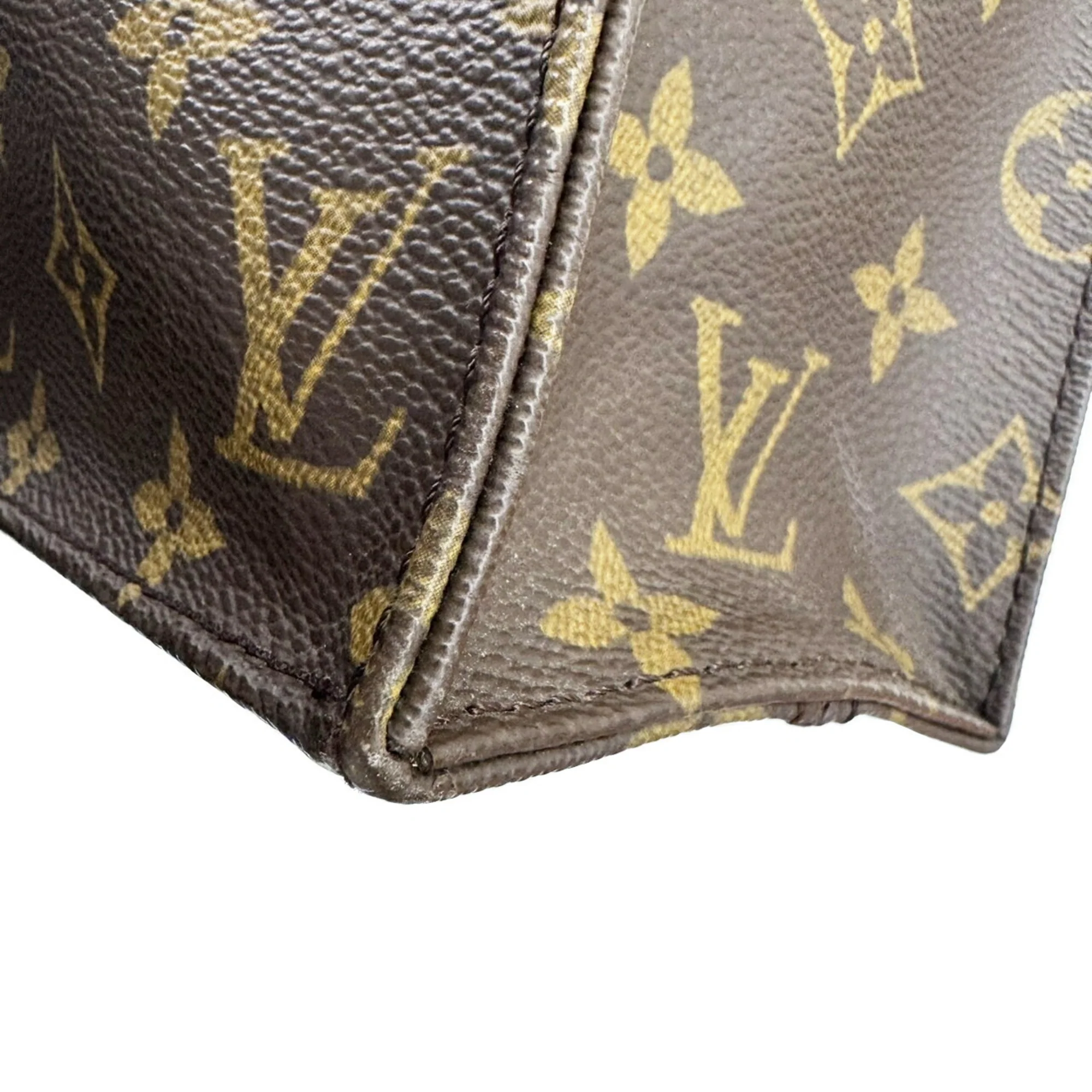 Vintage Sac Plat Bag Monogram Canvas - Image 9