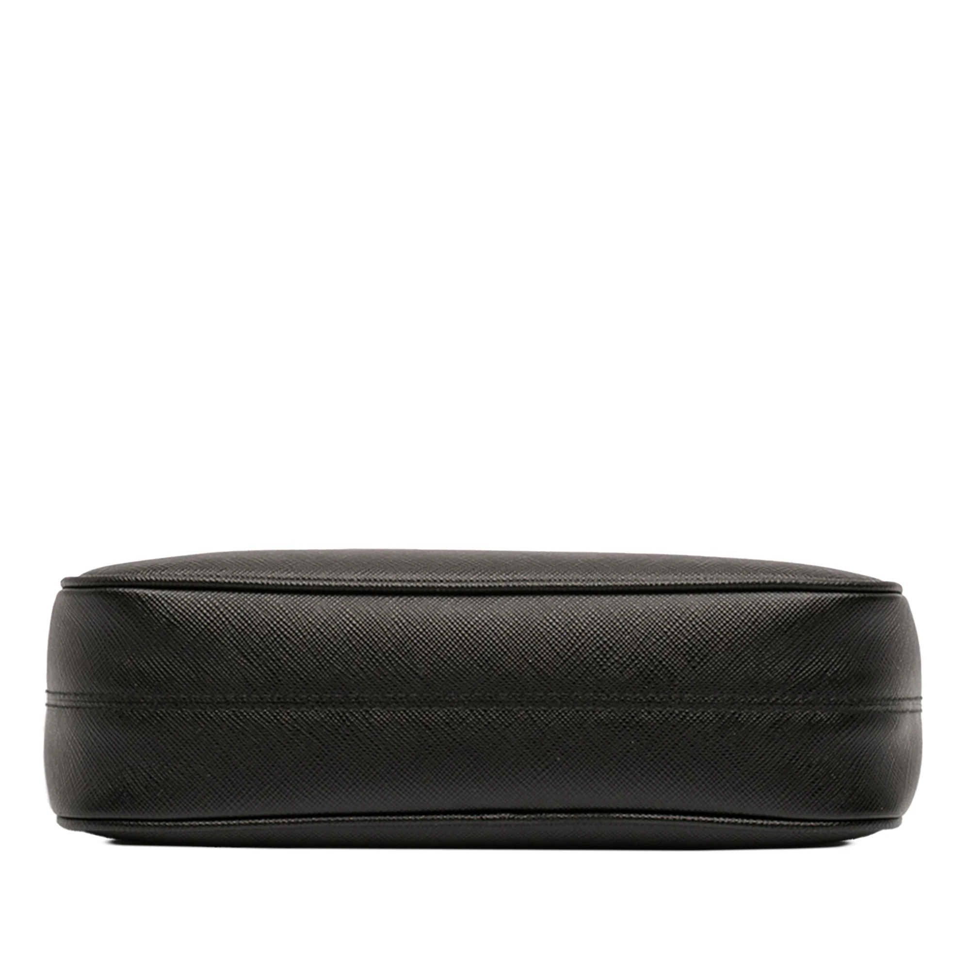 Adjustable Handle Zip Hobo Saffiano Leather Mini - Image 3