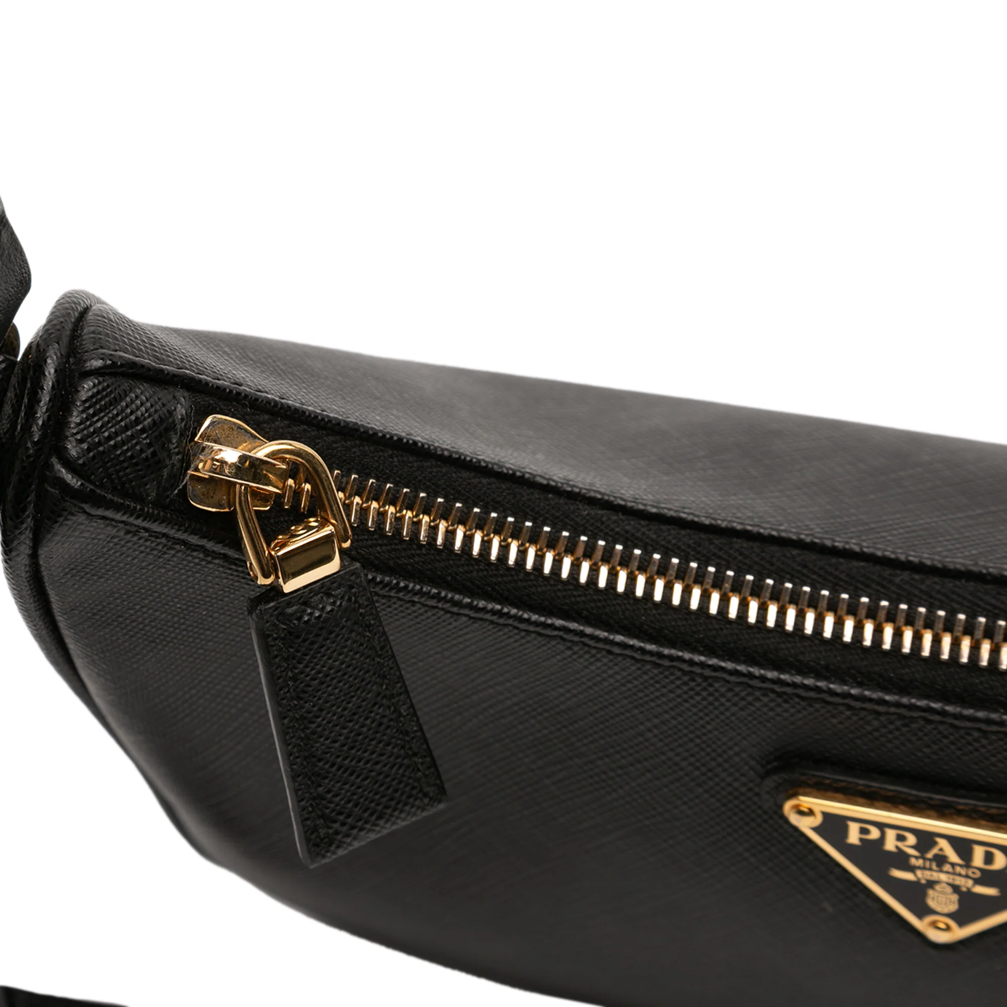 Adjustable Handle Zip Hobo Saffiano Leather Mini - Image 7