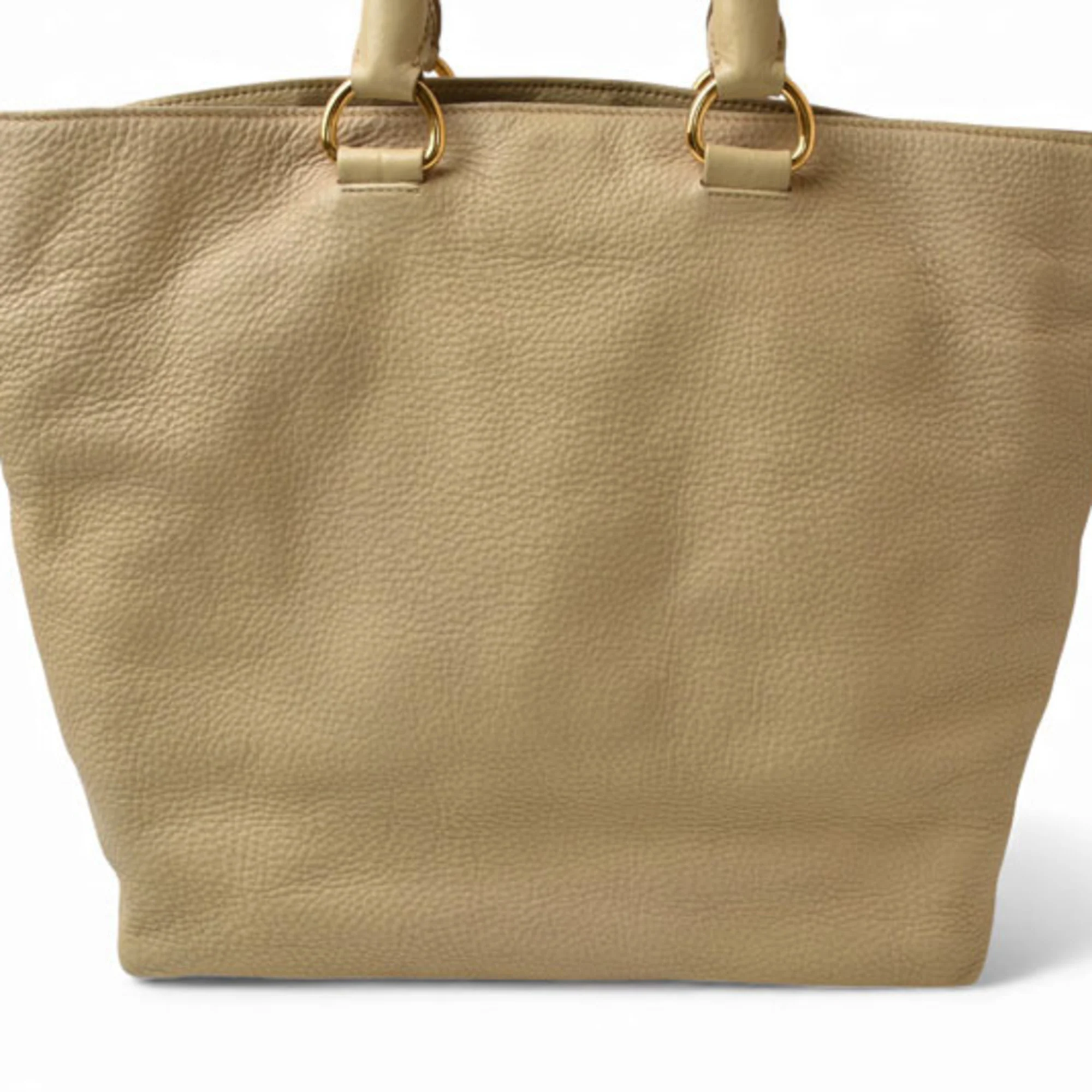 Convertible Shopper Tote Vitello Daino Large - Image 4