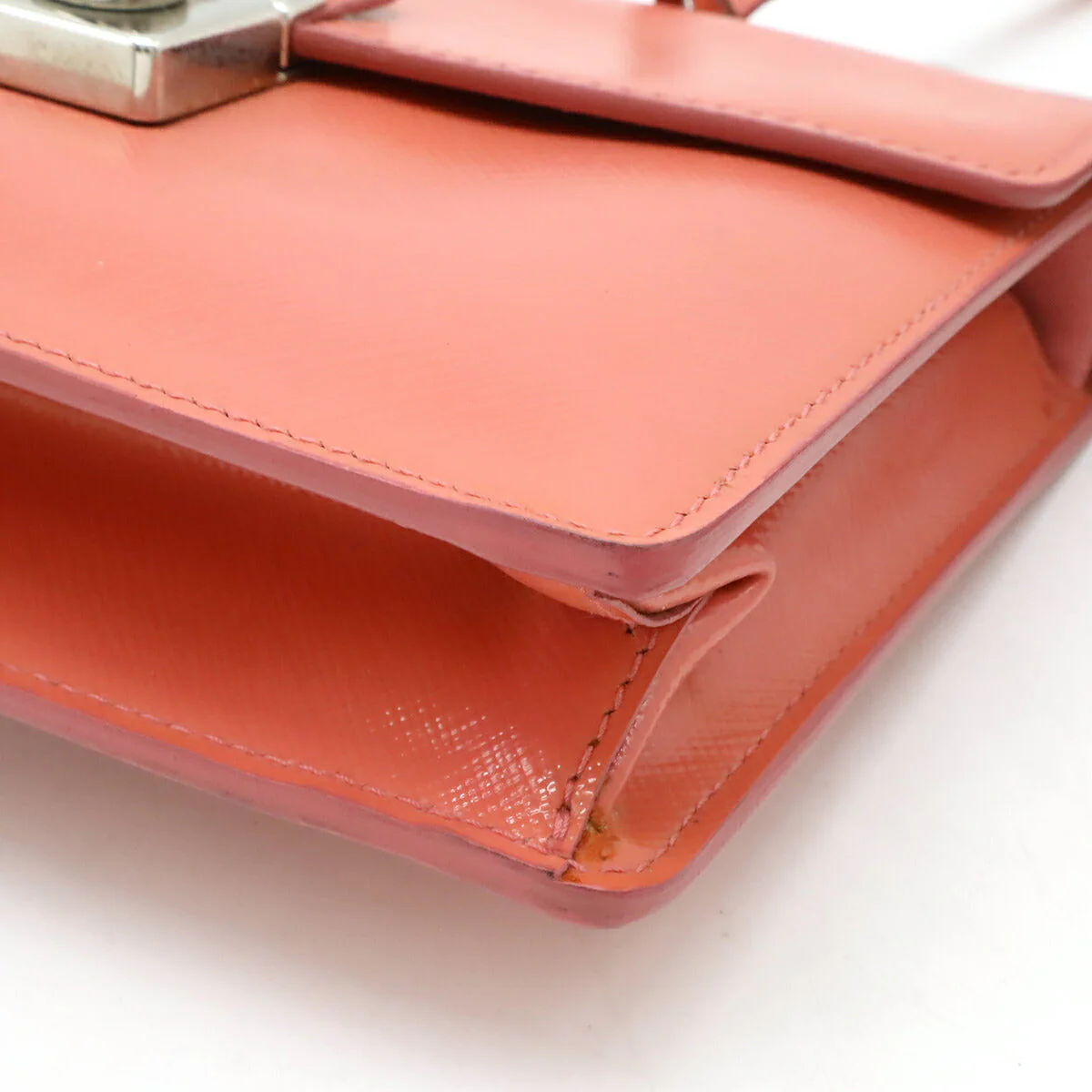 Convertible Sound Bag Vernice Saffiano Leather Mini - Image 3