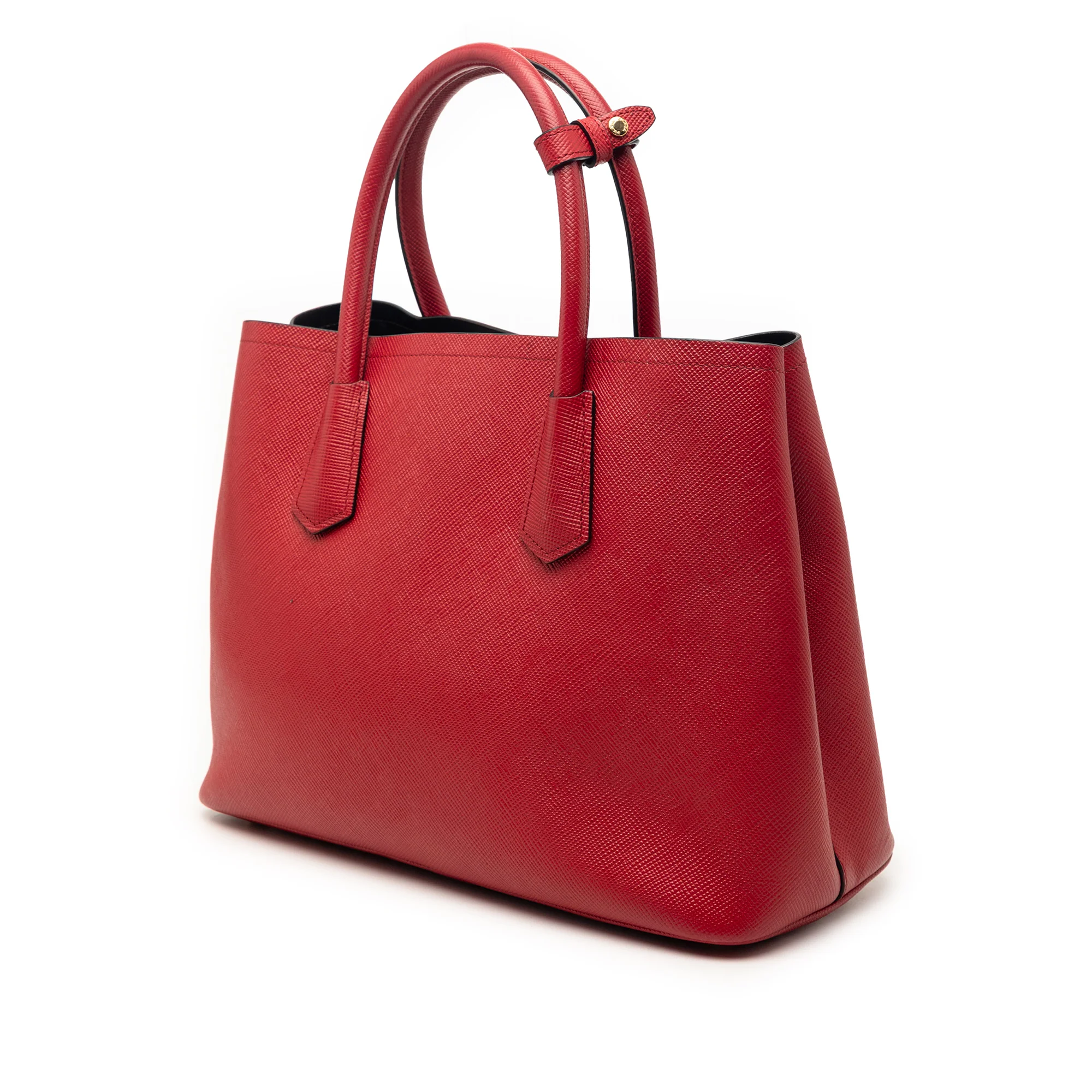 Cuir Double Tote Saffiano Leather Medium - Image 2