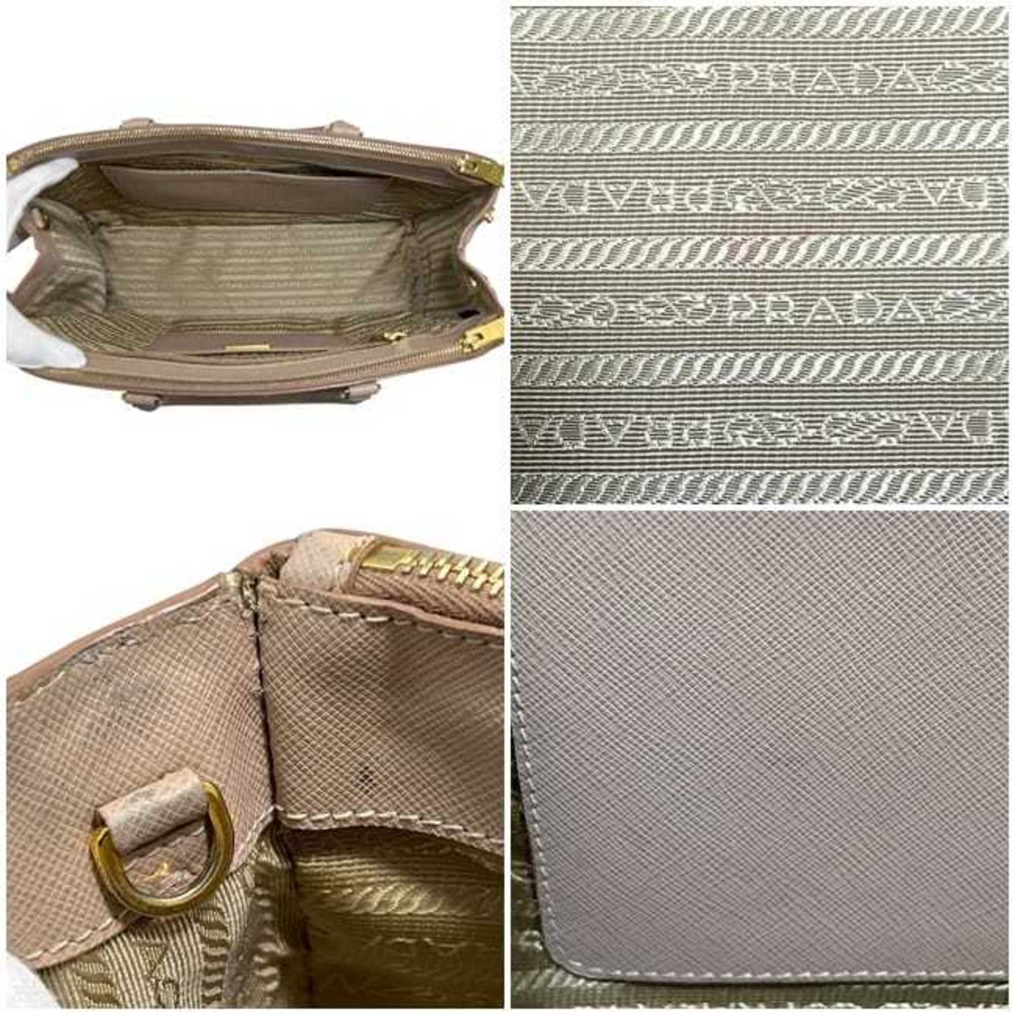Front Pocket Double Zip Lux Tote Saffiano Leather Medium - Image 5