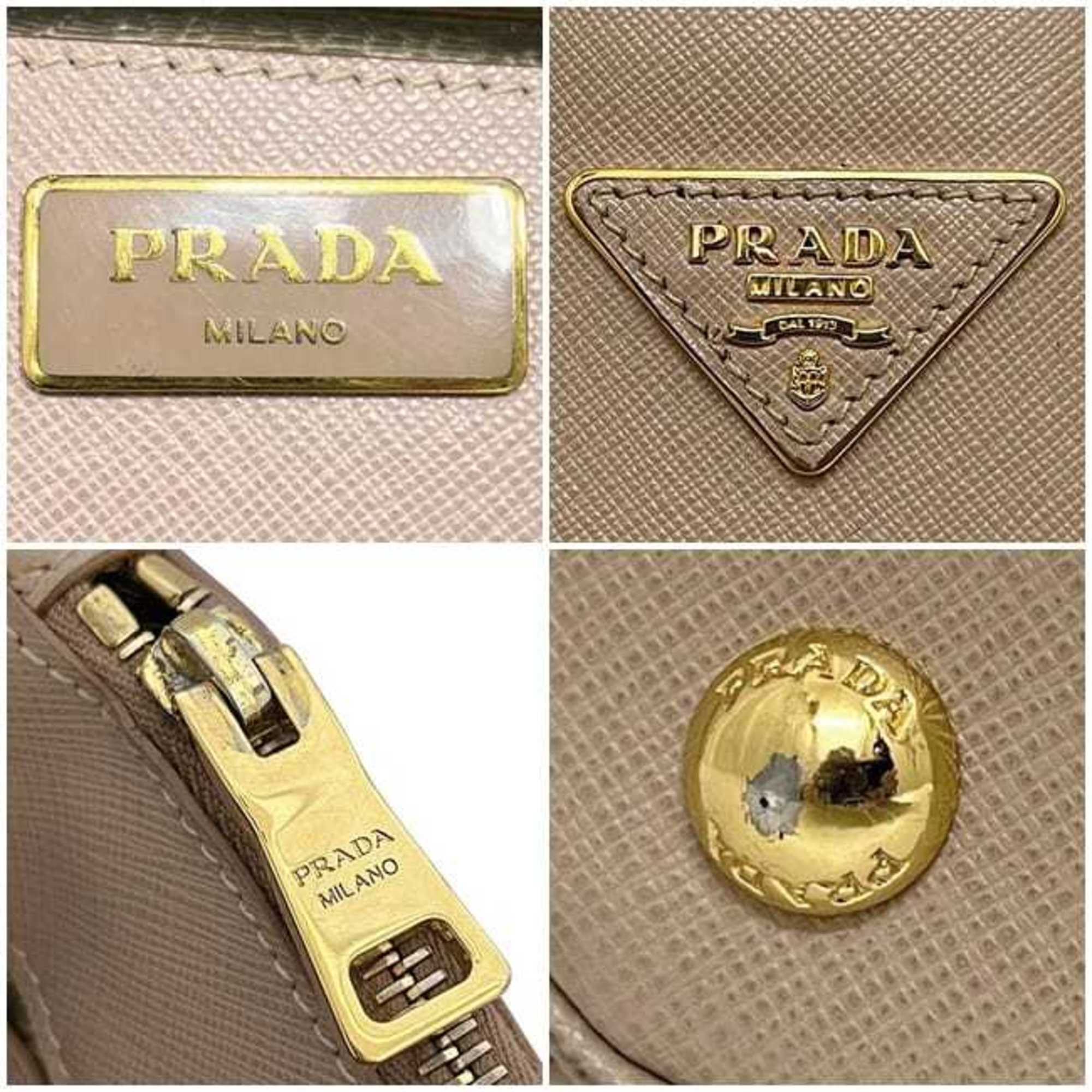 Front Pocket Double Zip Lux Tote Saffiano Leather Medium - Image 7