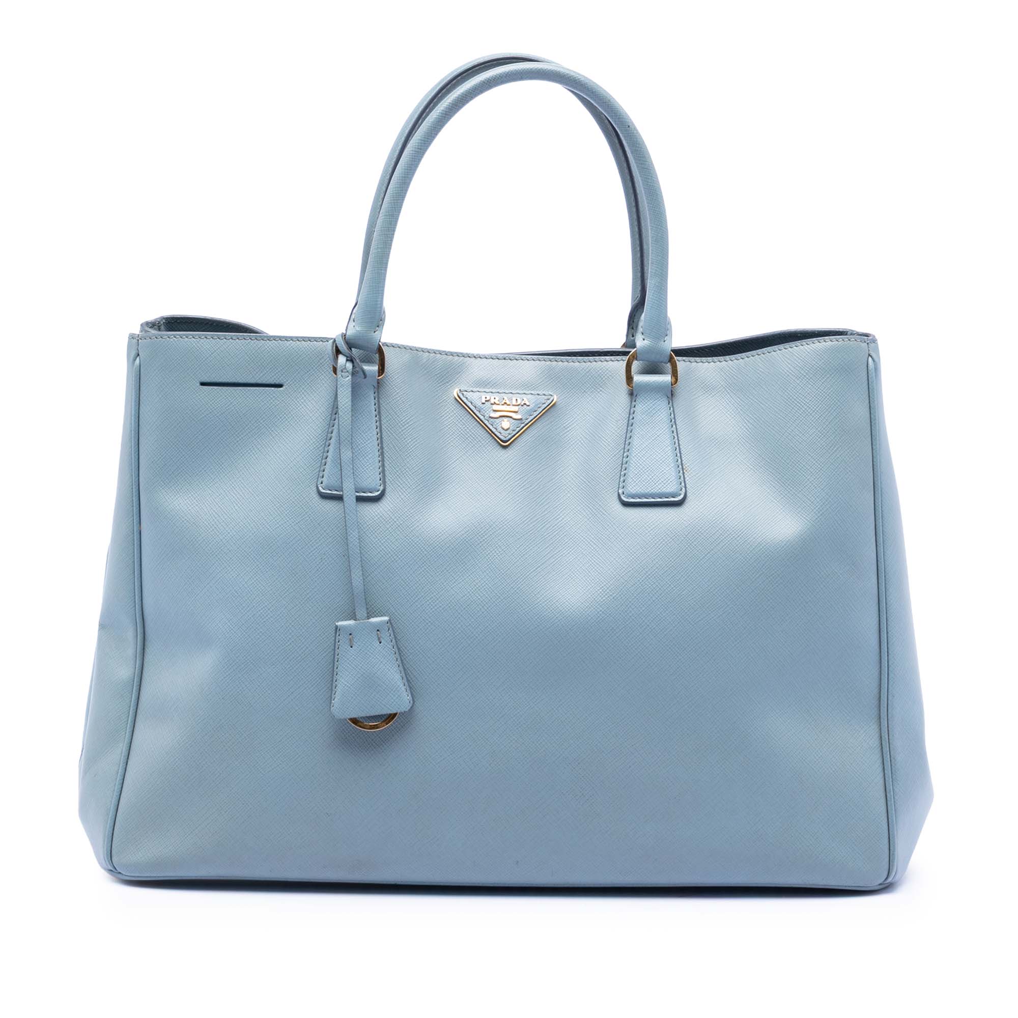 Lux Open Tote Saffiano Leather Large