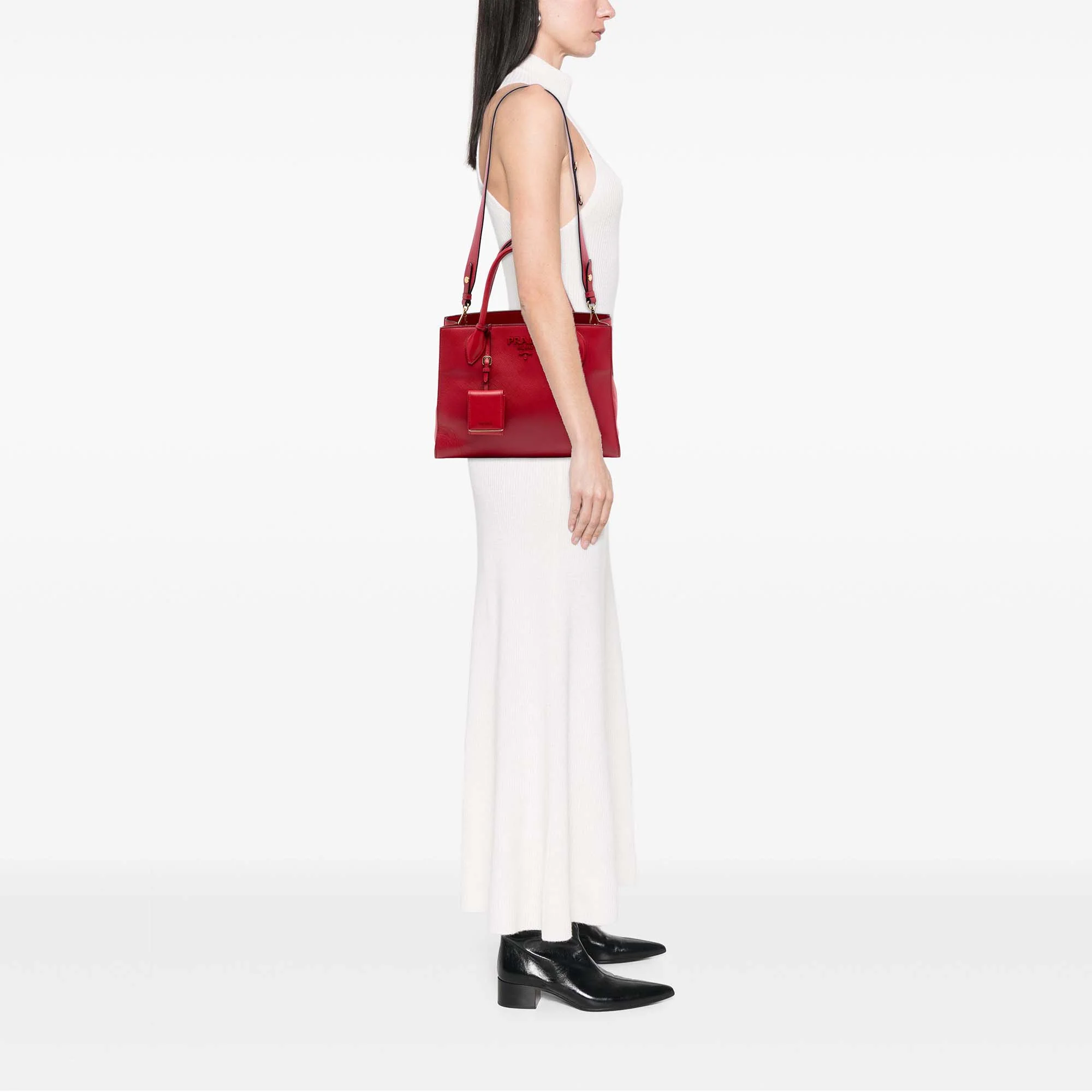 Monochrome Tote Saffiano with City Calf Medium - Image 6