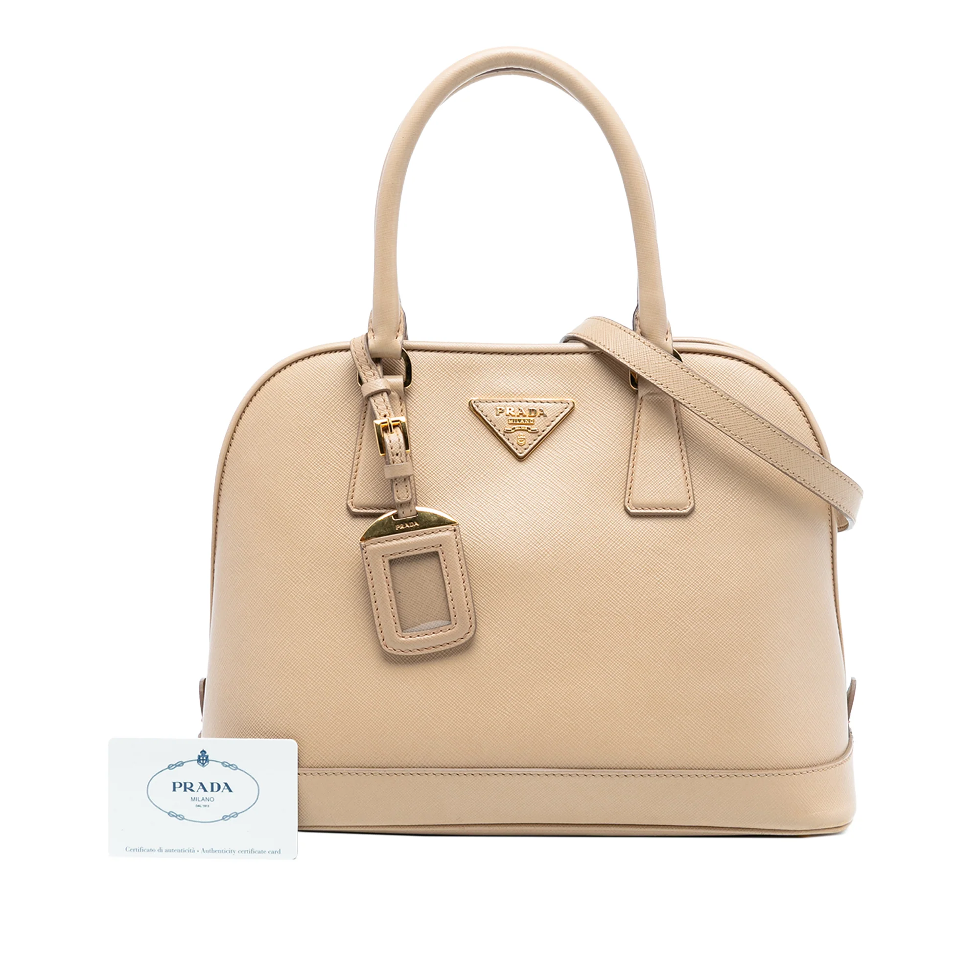 Open Promenade Bag Saffiano Leather Medium - Image 7