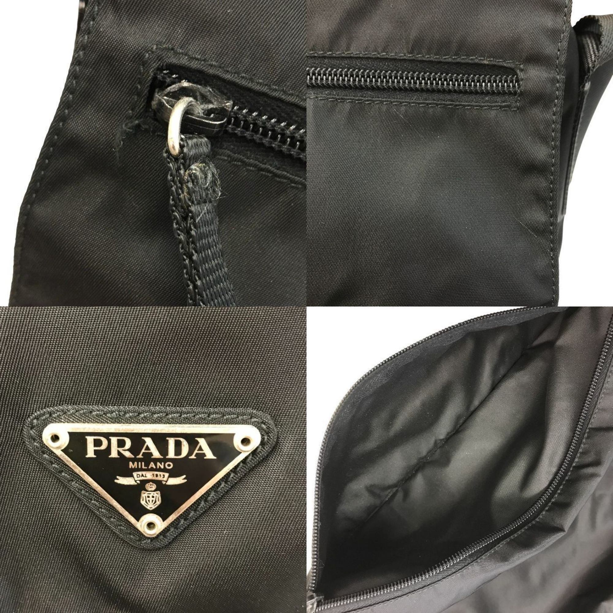 Zip Buckle Messenger Bag Tessuto Medium - Image 6