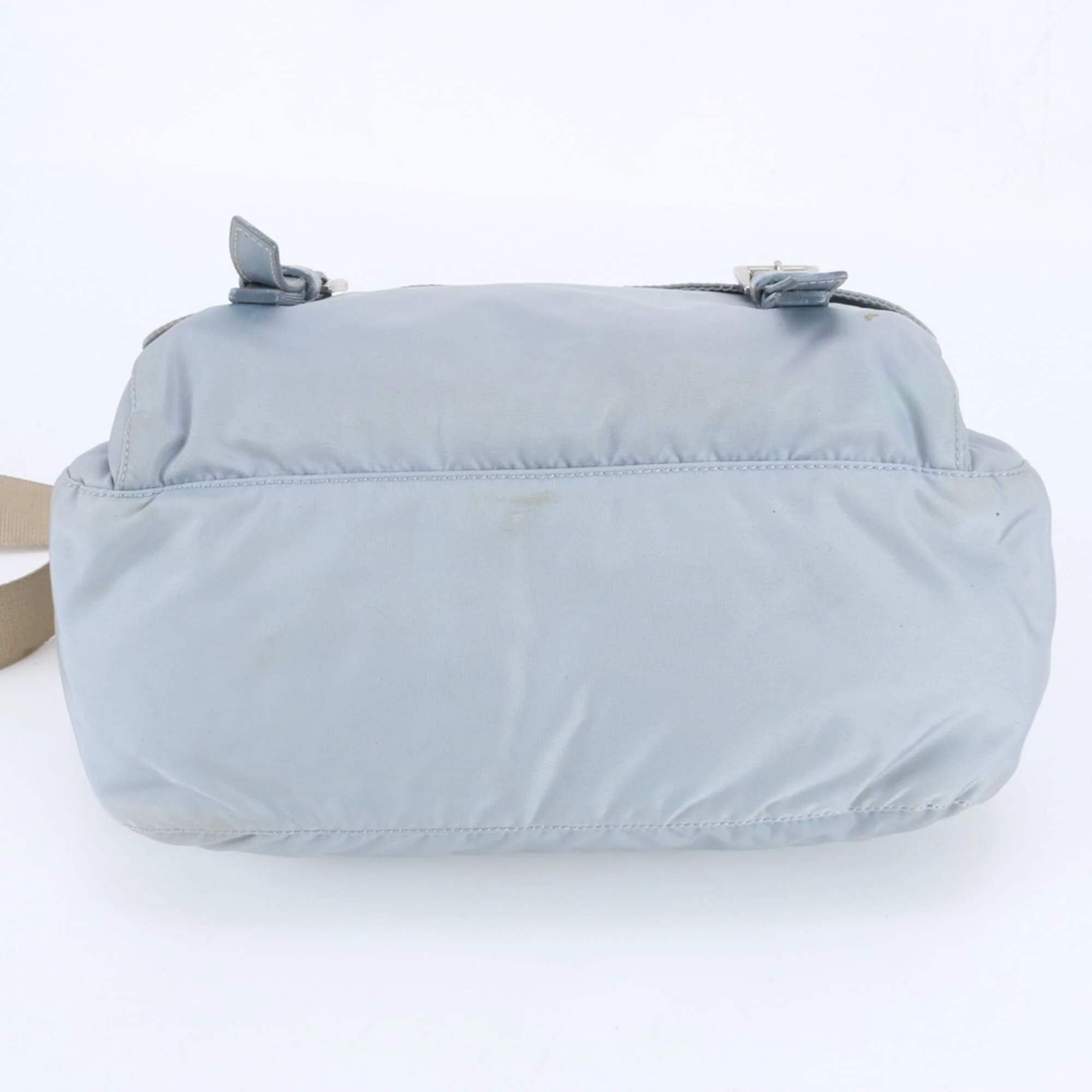 Zip Buckle Messenger Bag Tessuto Medium - Image 6
