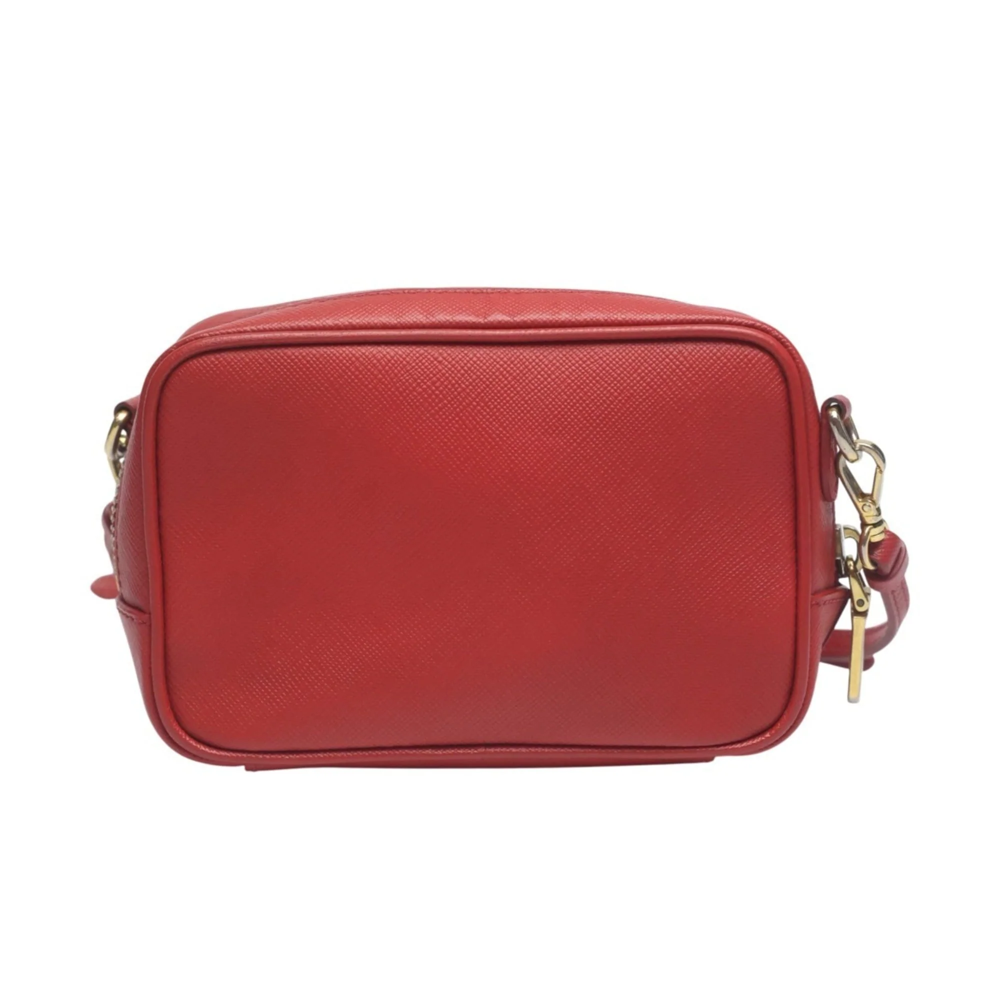 Zip Crossbody Bag Saffiano Leather Mini - Image 2