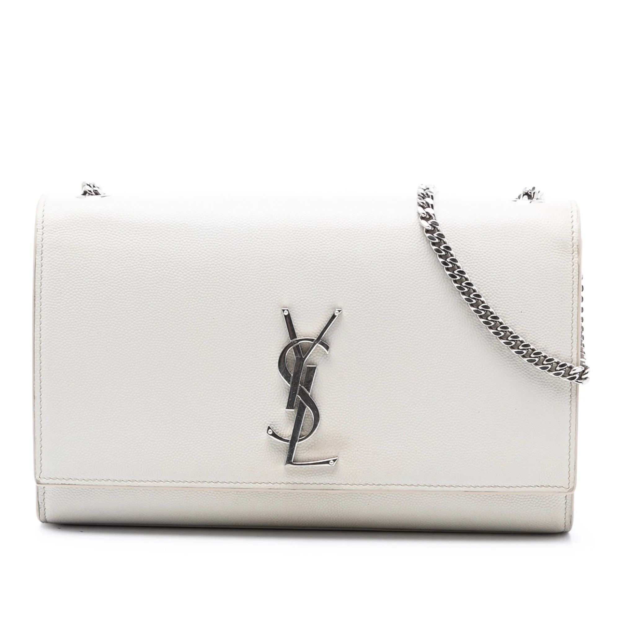 Classic Monogram Crossbody Bag Grainy Leather Medium